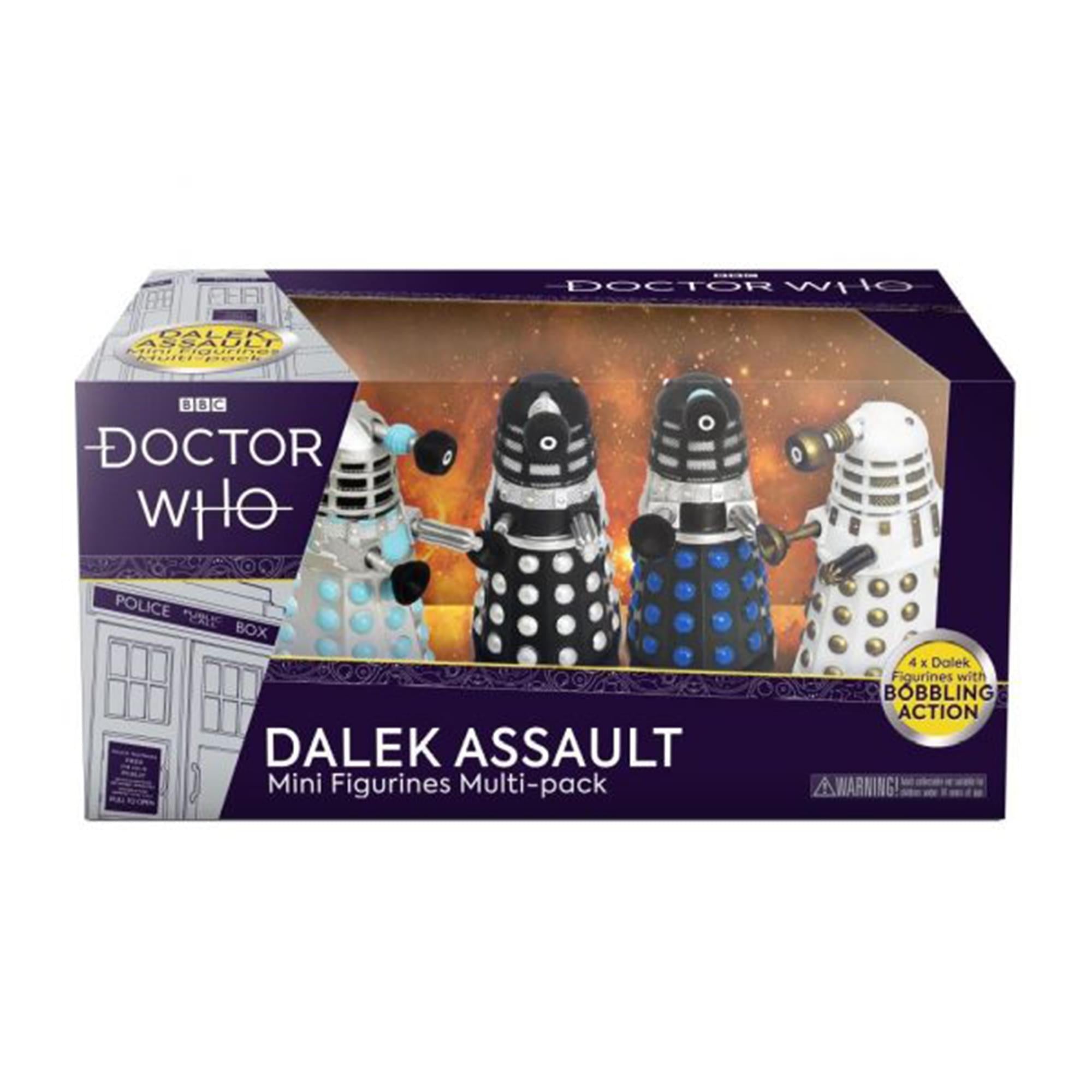 Eaglemoss Doctor Who Dalek 3 Inch Figure Assault Set of 4