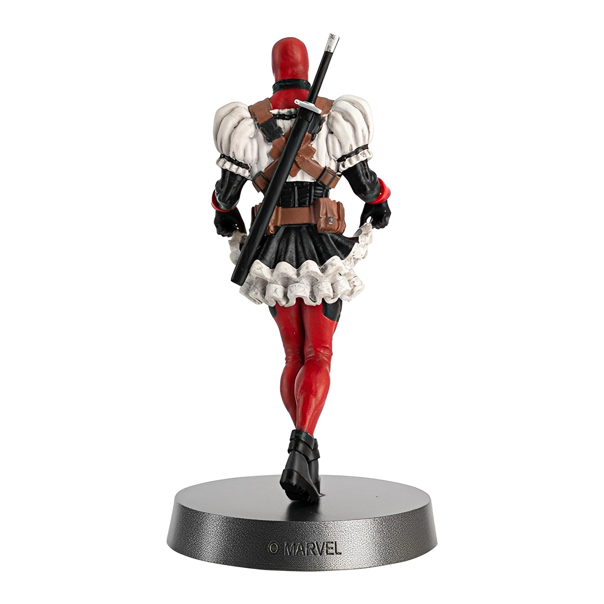 Eaglemoss Marvel Heavyweights 1:18 Metal Statue | French Maid Deadpool