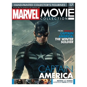 Eaglemoss Marvel Movie Magazine Issue #17 Winter Soldier Captain America