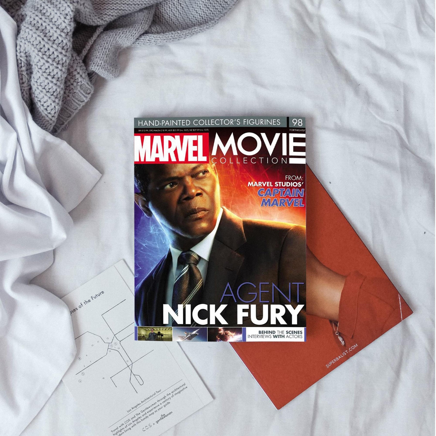 Marvel Movie Collection Magazine Issue #98 Agent Nick Fury