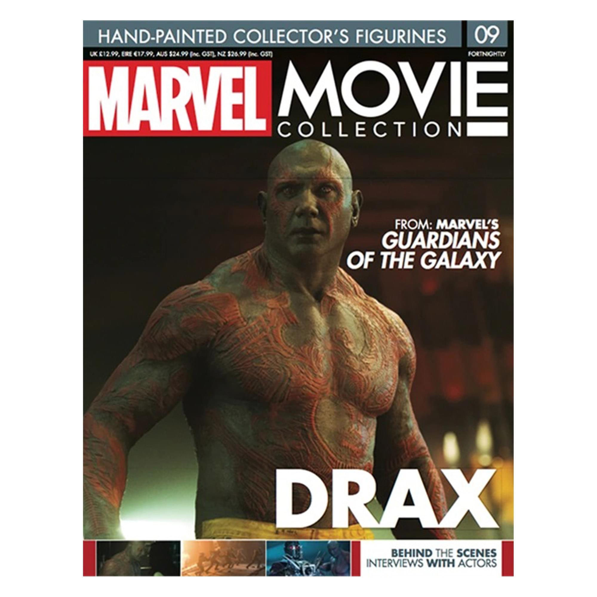 Eaglemoss Marvel Movie Collection Magazine Issue #09 Drax