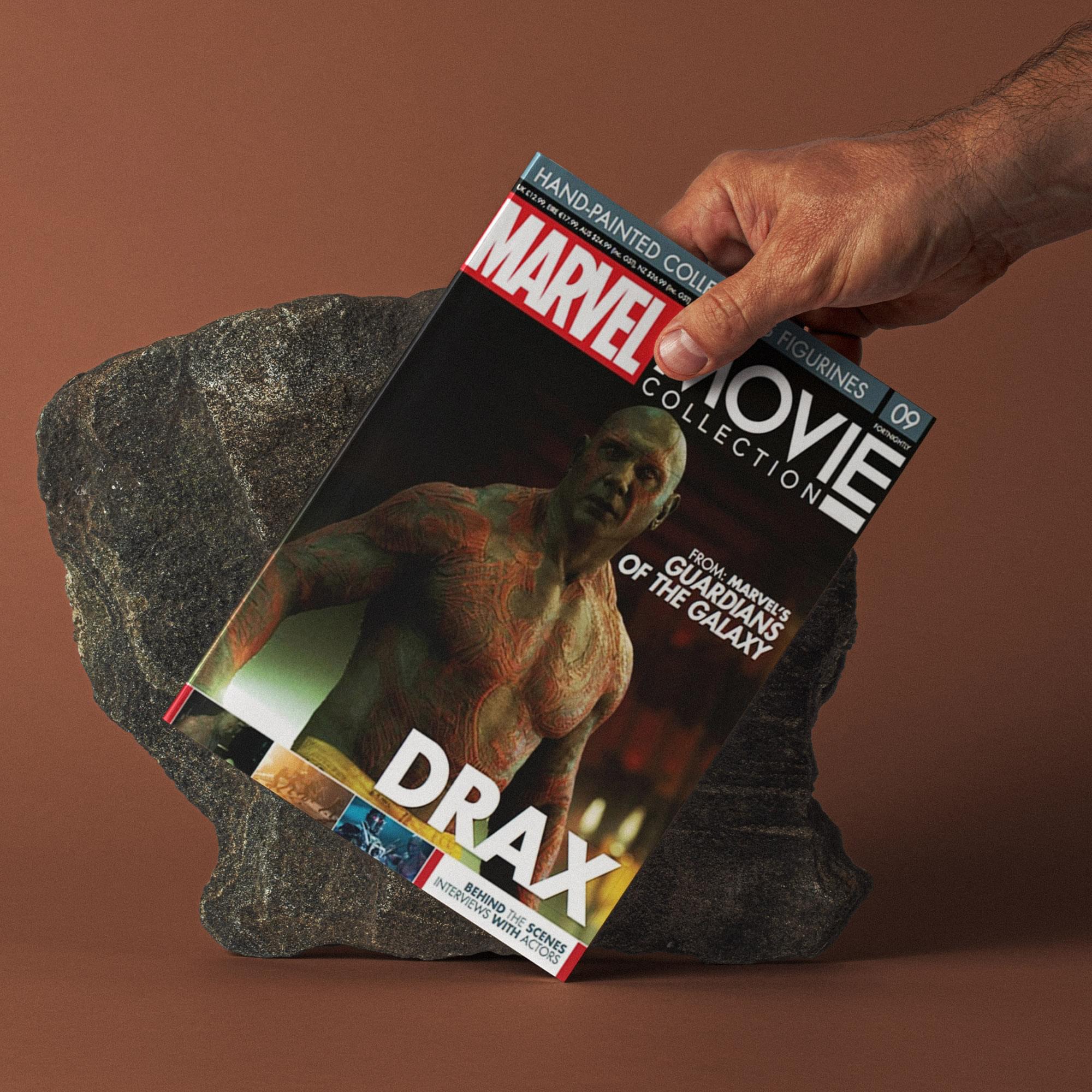 Eaglemoss Marvel Movie Collection Magazine Issue #09 Drax