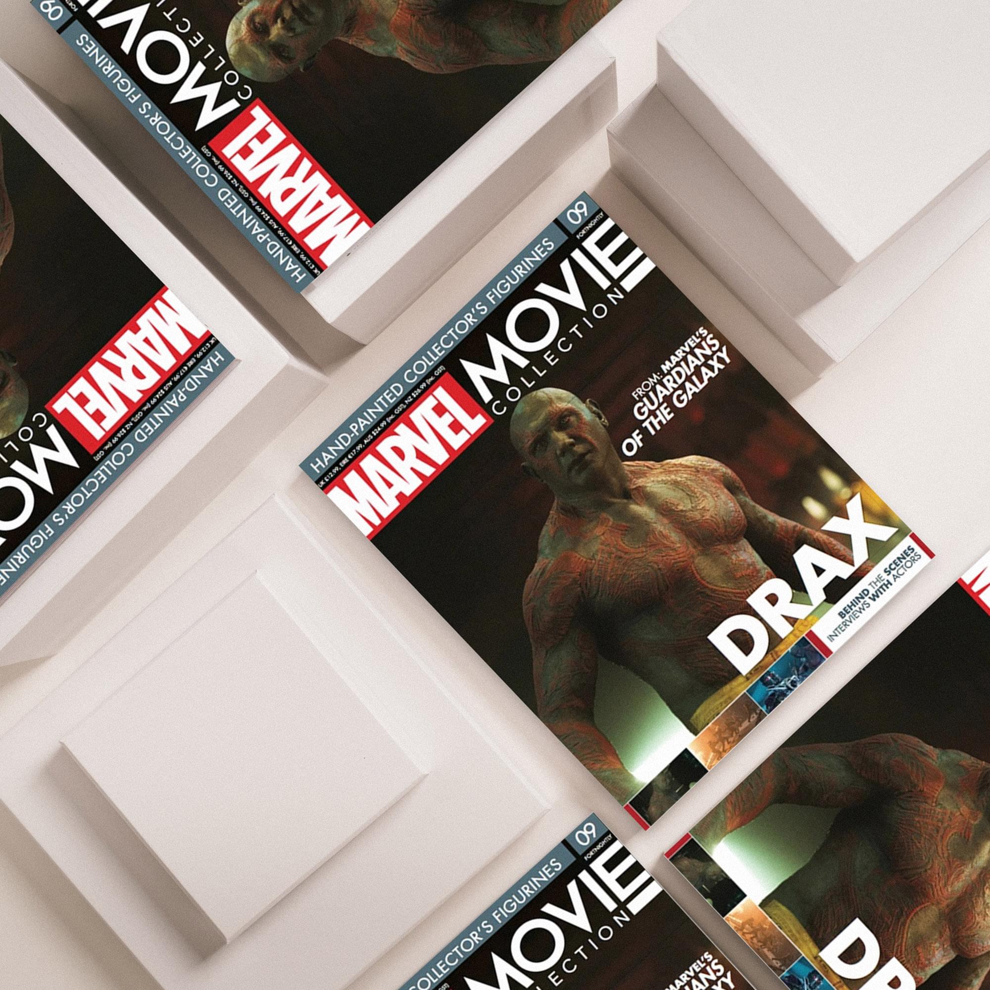 Eaglemoss Marvel Movie Collection Magazine Issue #09 Drax