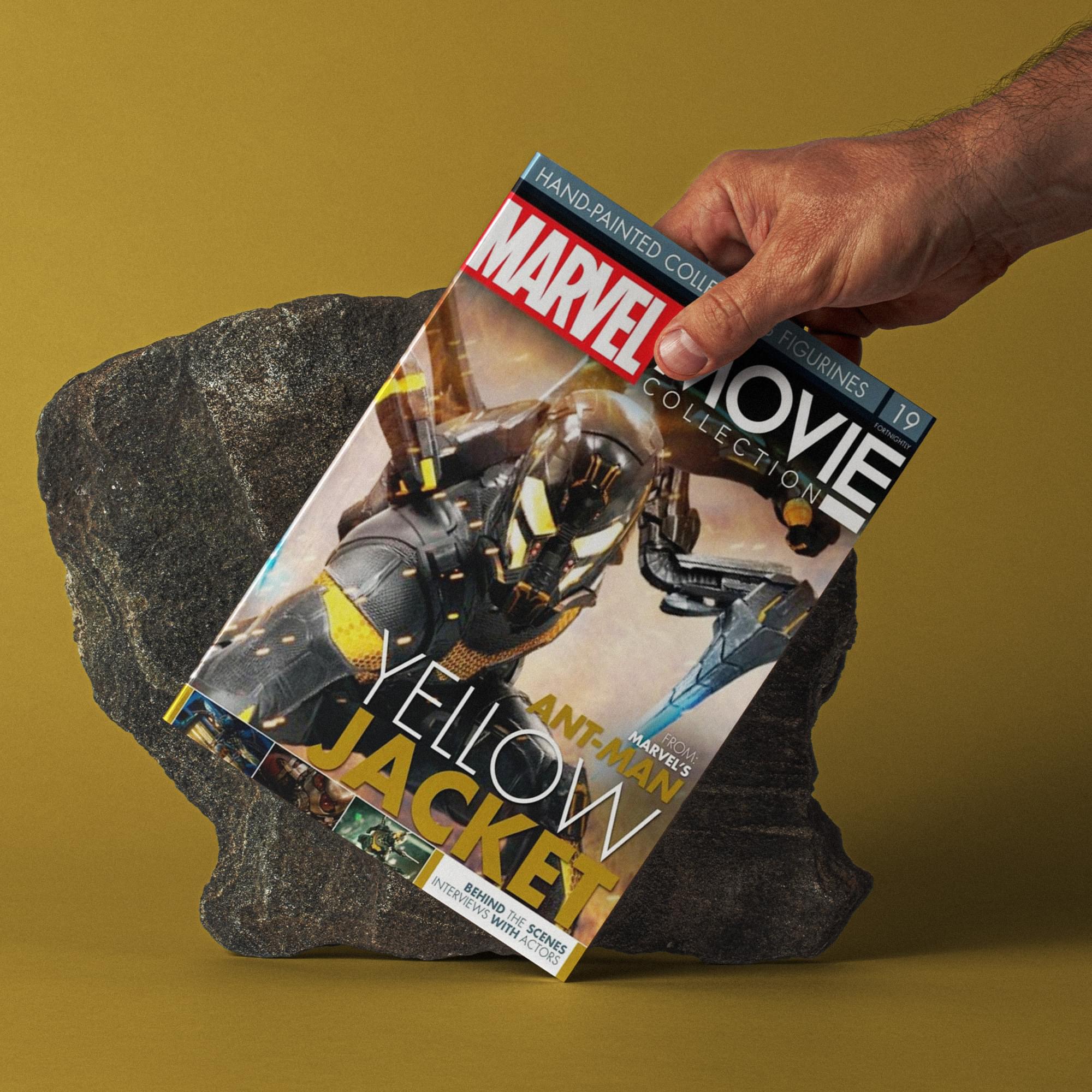 Eaglemoss Marvel Movie Collection Magazine Issue #19 Yellowjacket