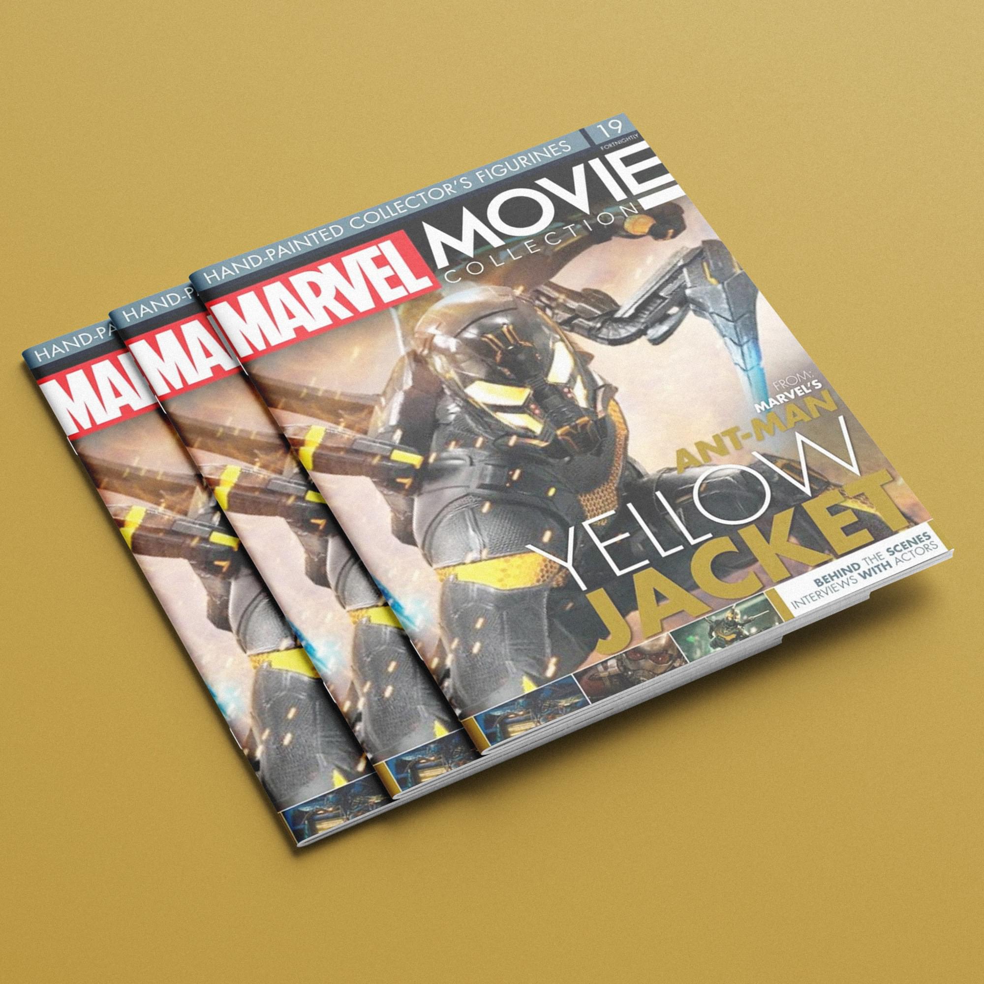 Eaglemoss Marvel Movie Collection Magazine Issue #19 Yellowjacket