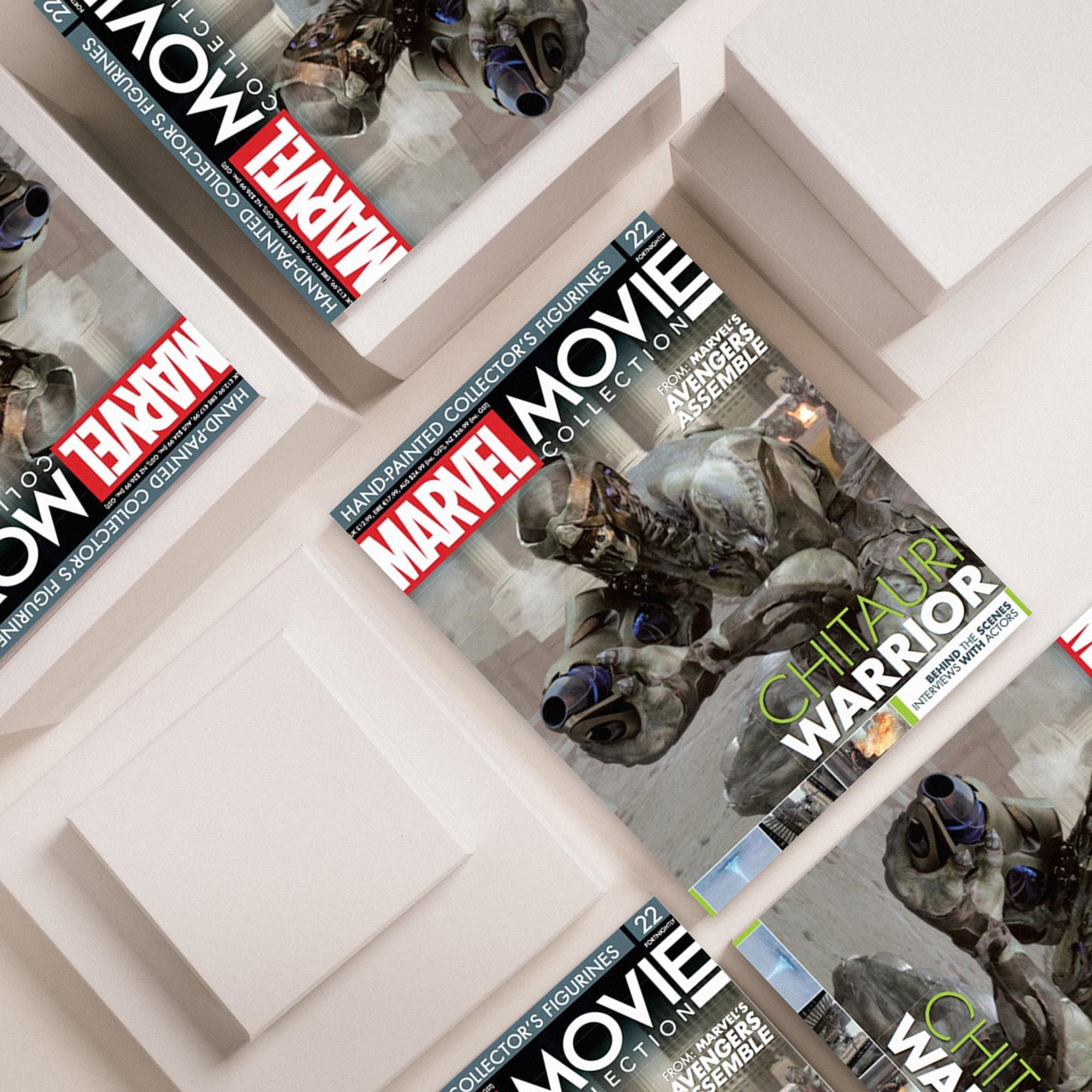 Eaglemoss Marvel Movie Collection Magazine Issue #22 Chitauri Warrior