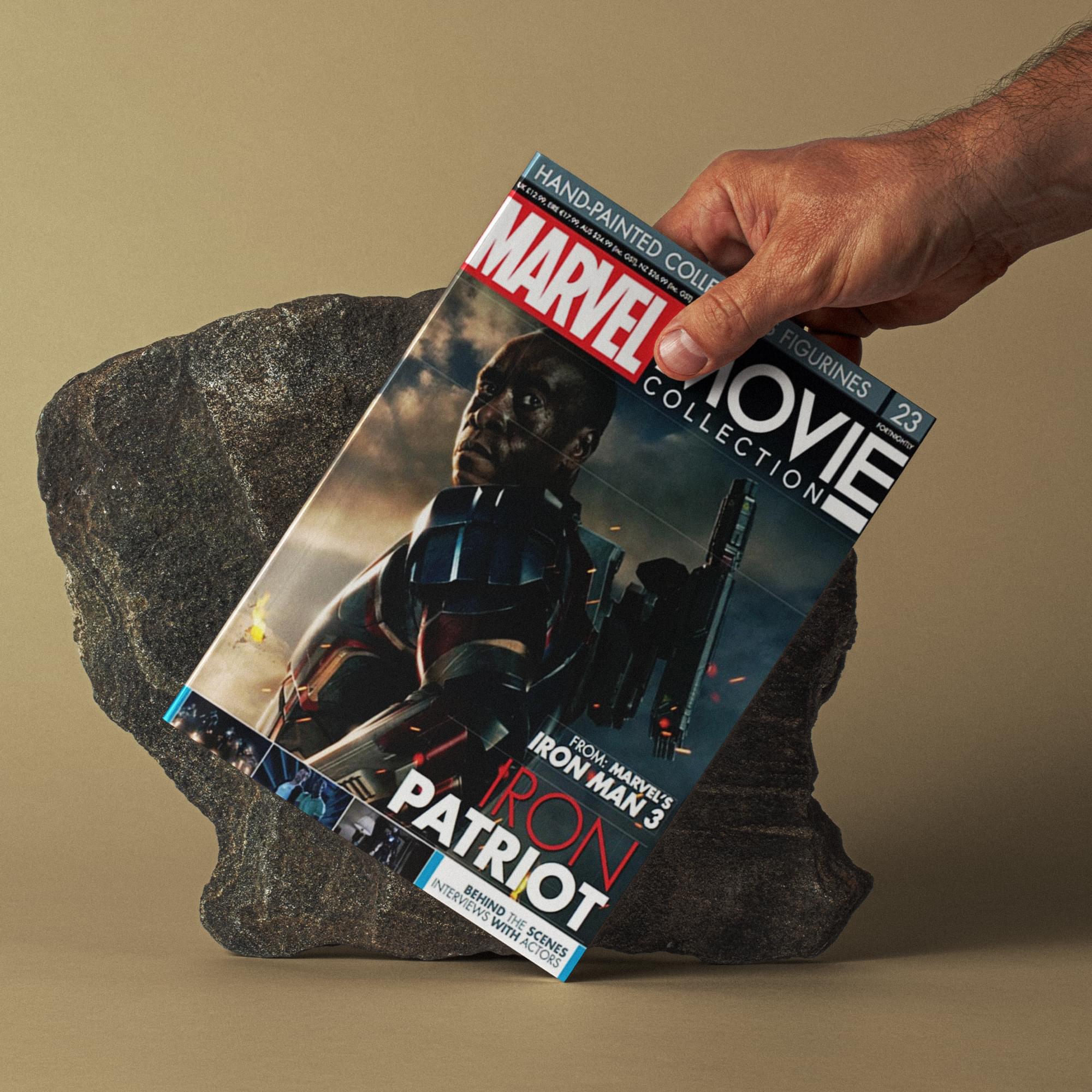 Eaglemoss Marvel Movie Collection Magazine Issue #23 Iron Patriot