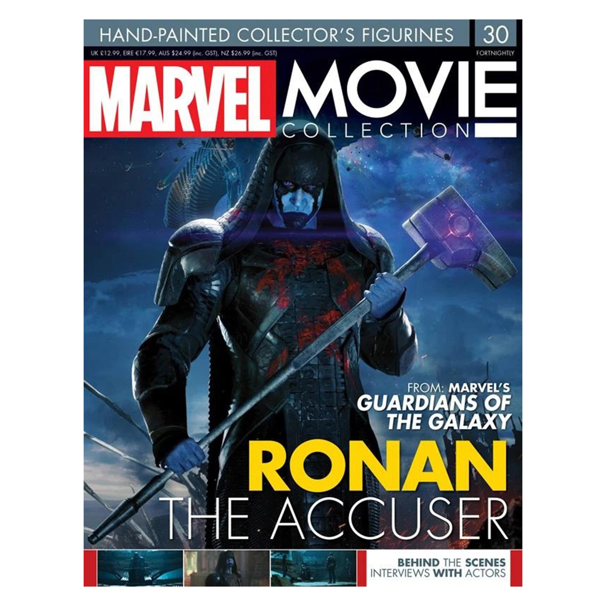 Eaglemoss Marvel Movie Collection Magazine Issue #30 Ronan The Accuser