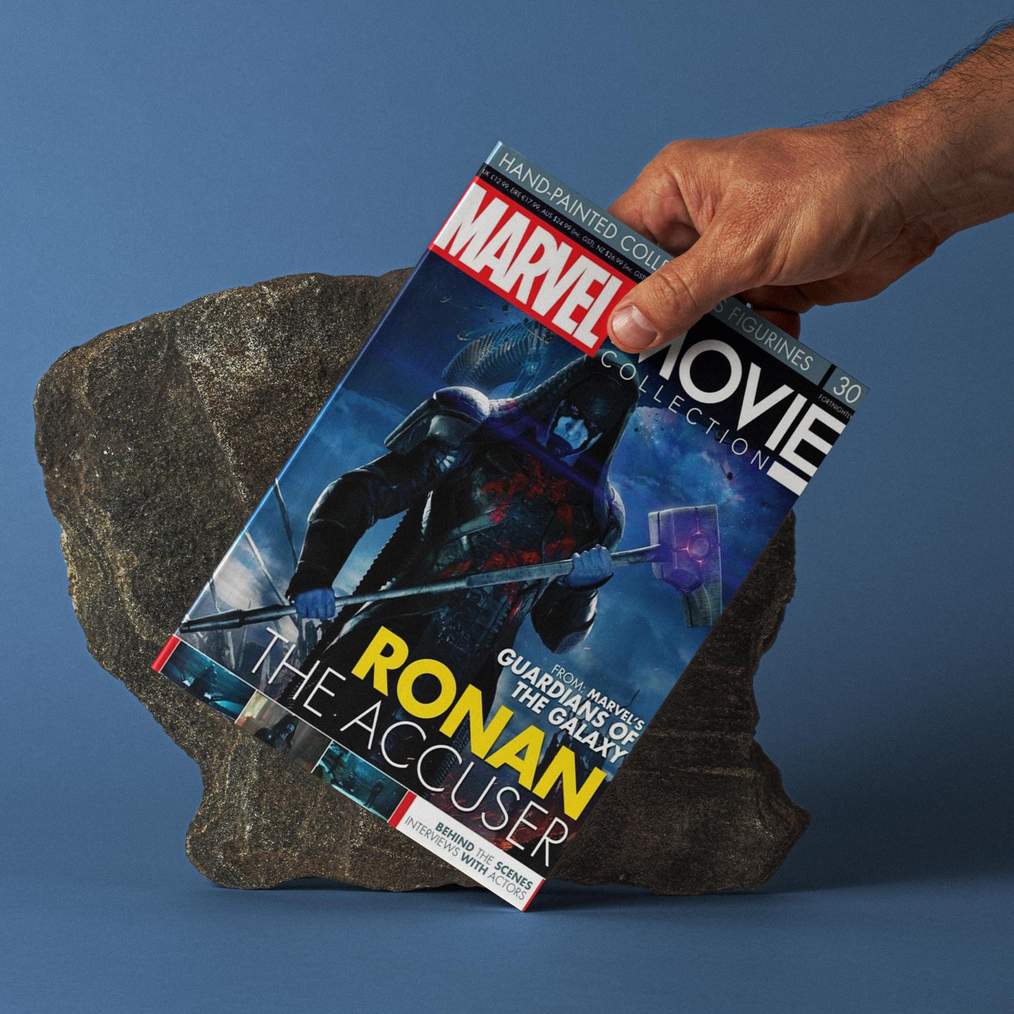 Eaglemoss Marvel Movie Collection Magazine Issue #30 Ronan The Accuser
