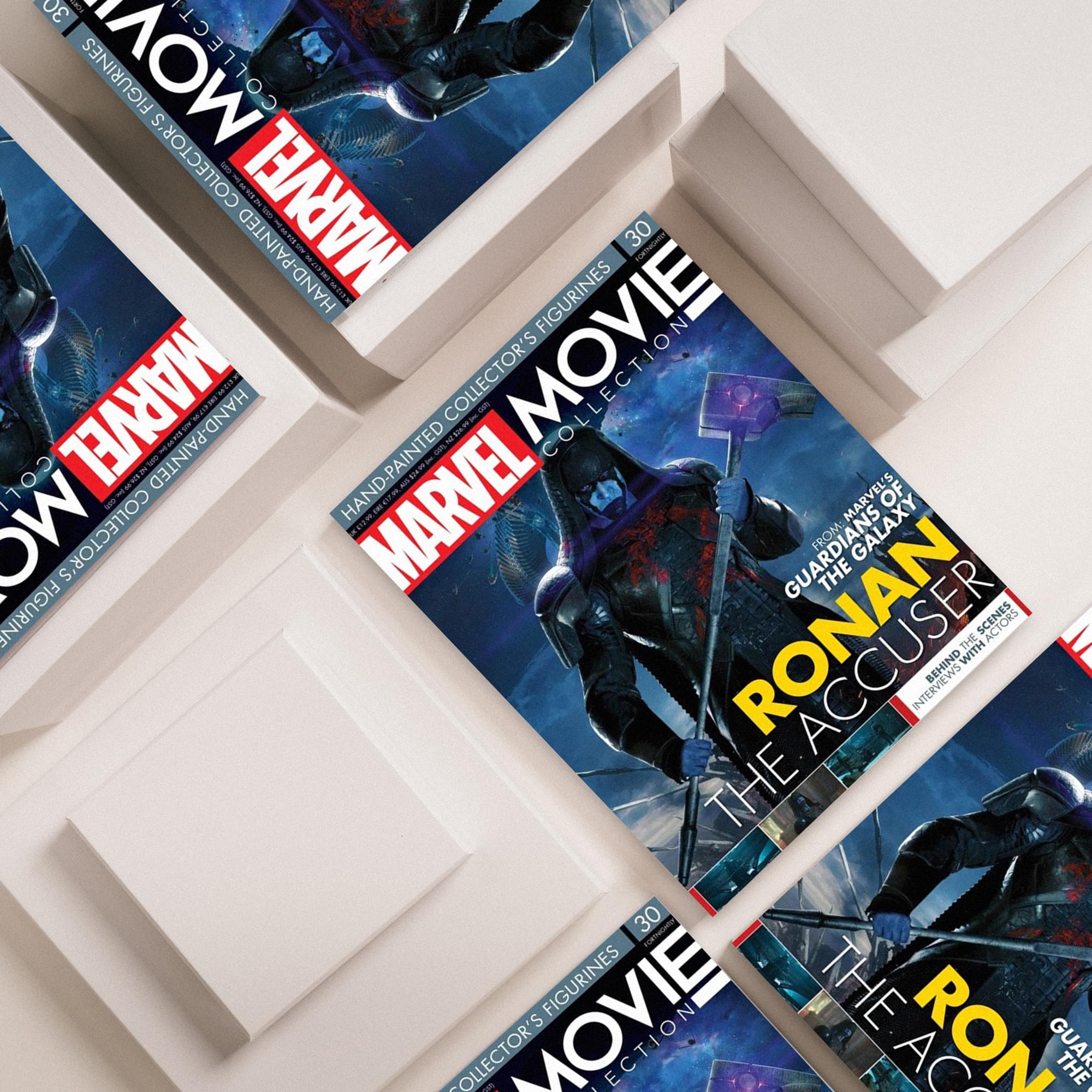 Eaglemoss Marvel Movie Collection Magazine Issue #30 Ronan The Accuser