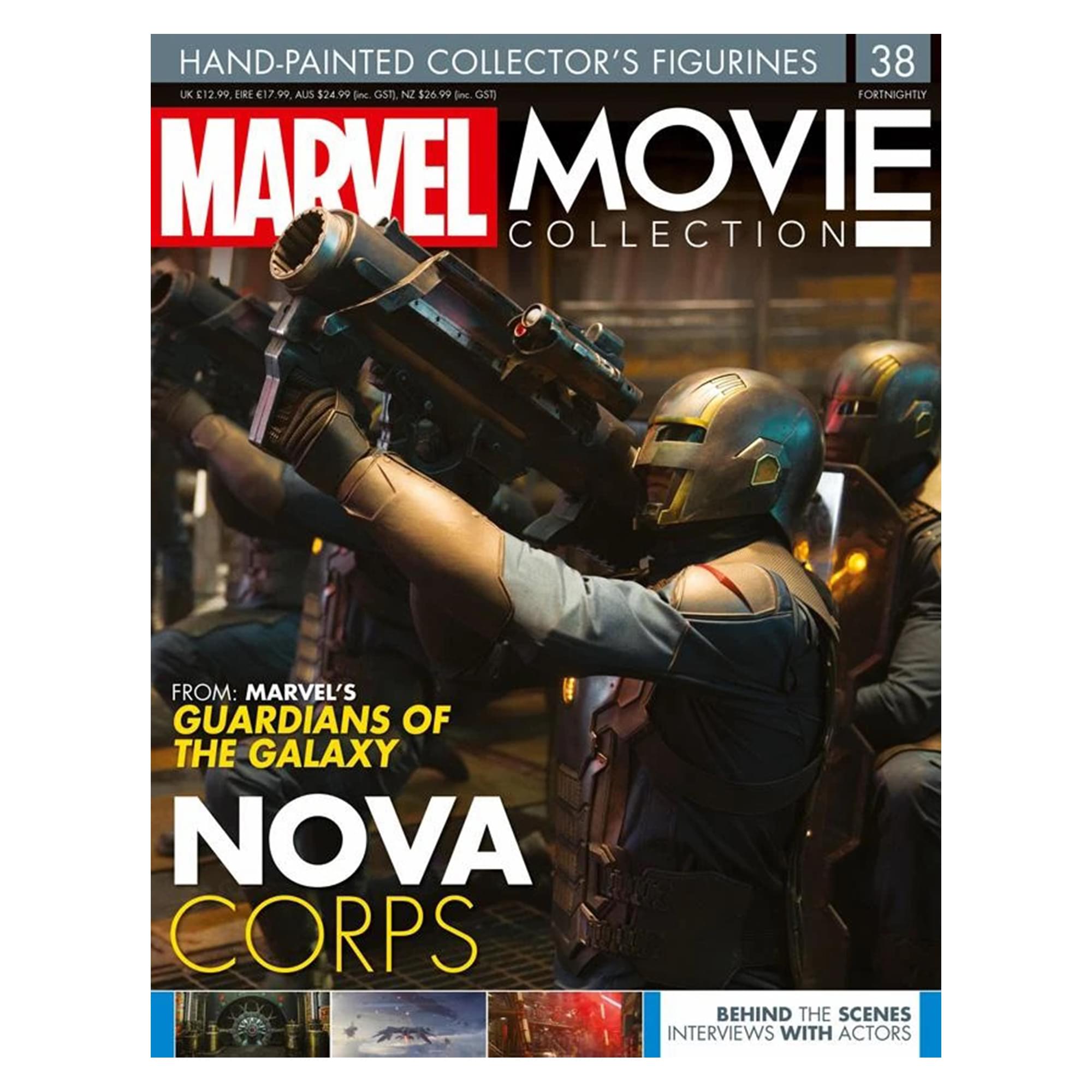 Eaglemoss Marvel Movie Collection Magazine Issue #38 Nova Corps