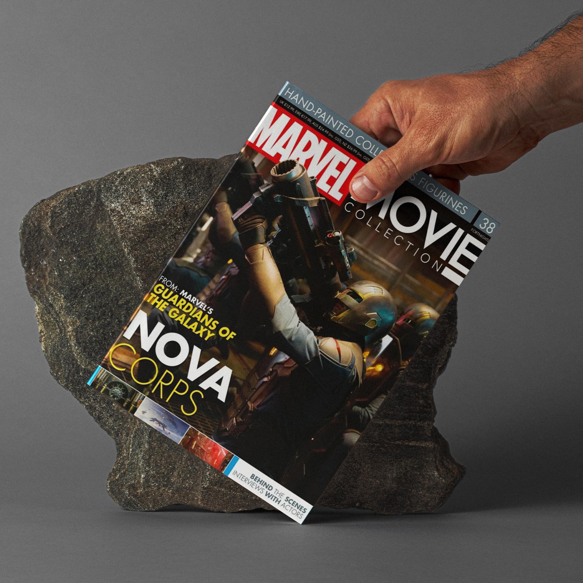 Eaglemoss Marvel Movie Collection Magazine Issue #38 Nova Corps