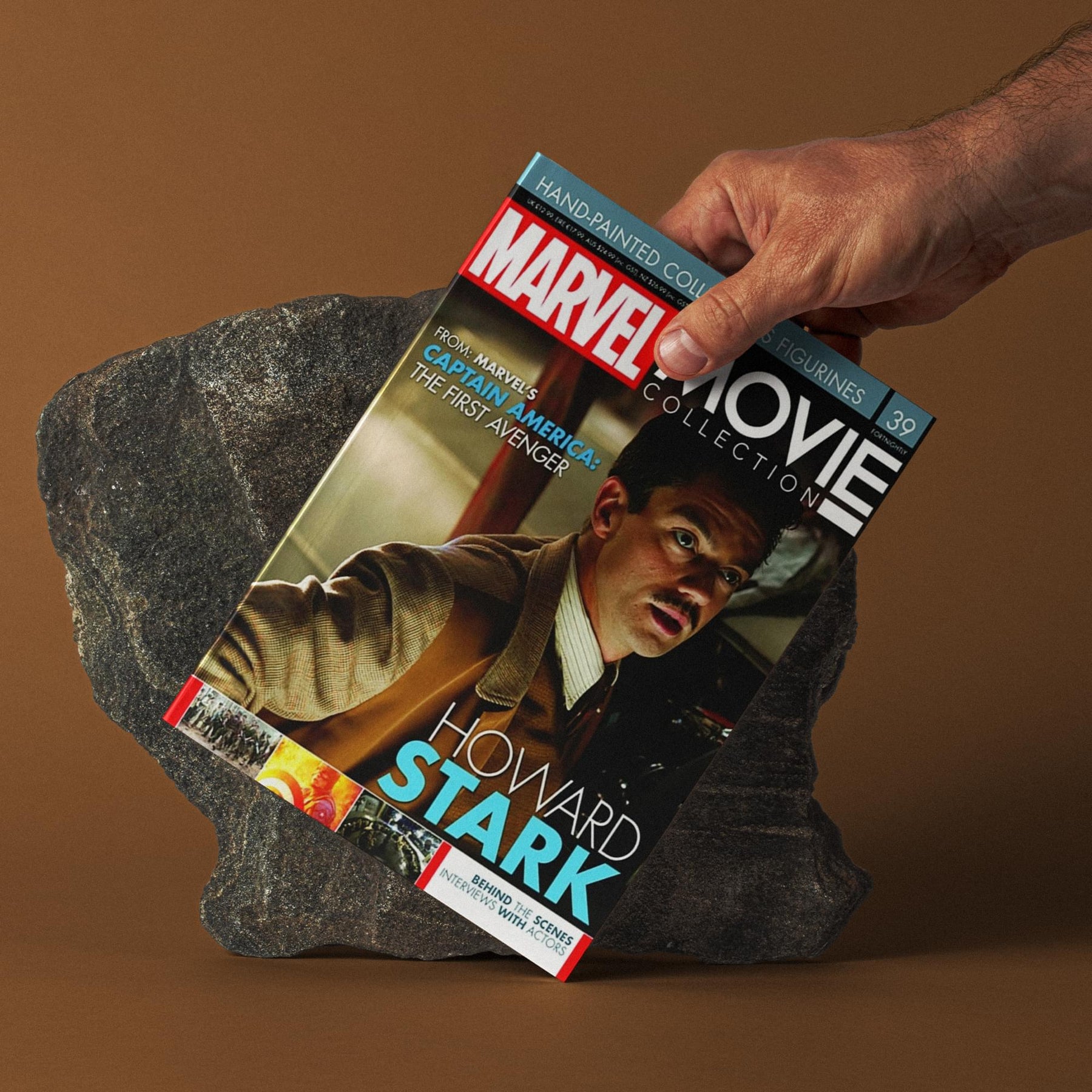 Super Hero Of Films Marvel Howard Stark 39 Figurine Collection