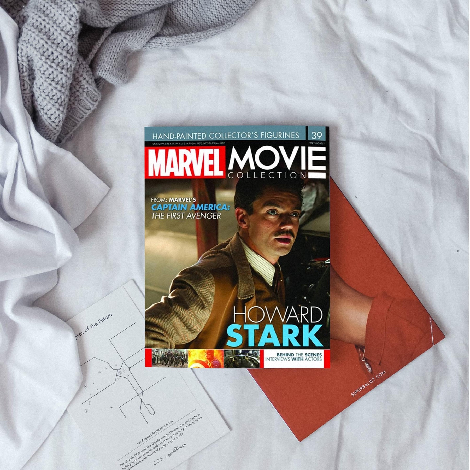 Marvel Movie Collection Magazine Issue #39 Howard Stark