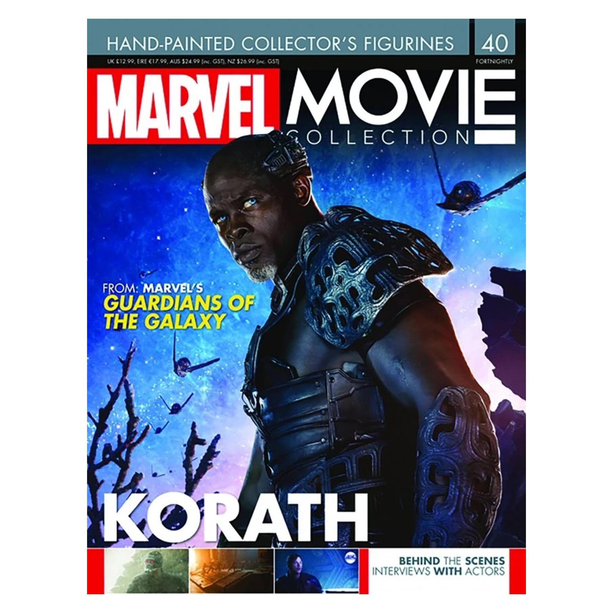 Eaglemoss Marvel Movie Collection Magazine Issue #40 Korath