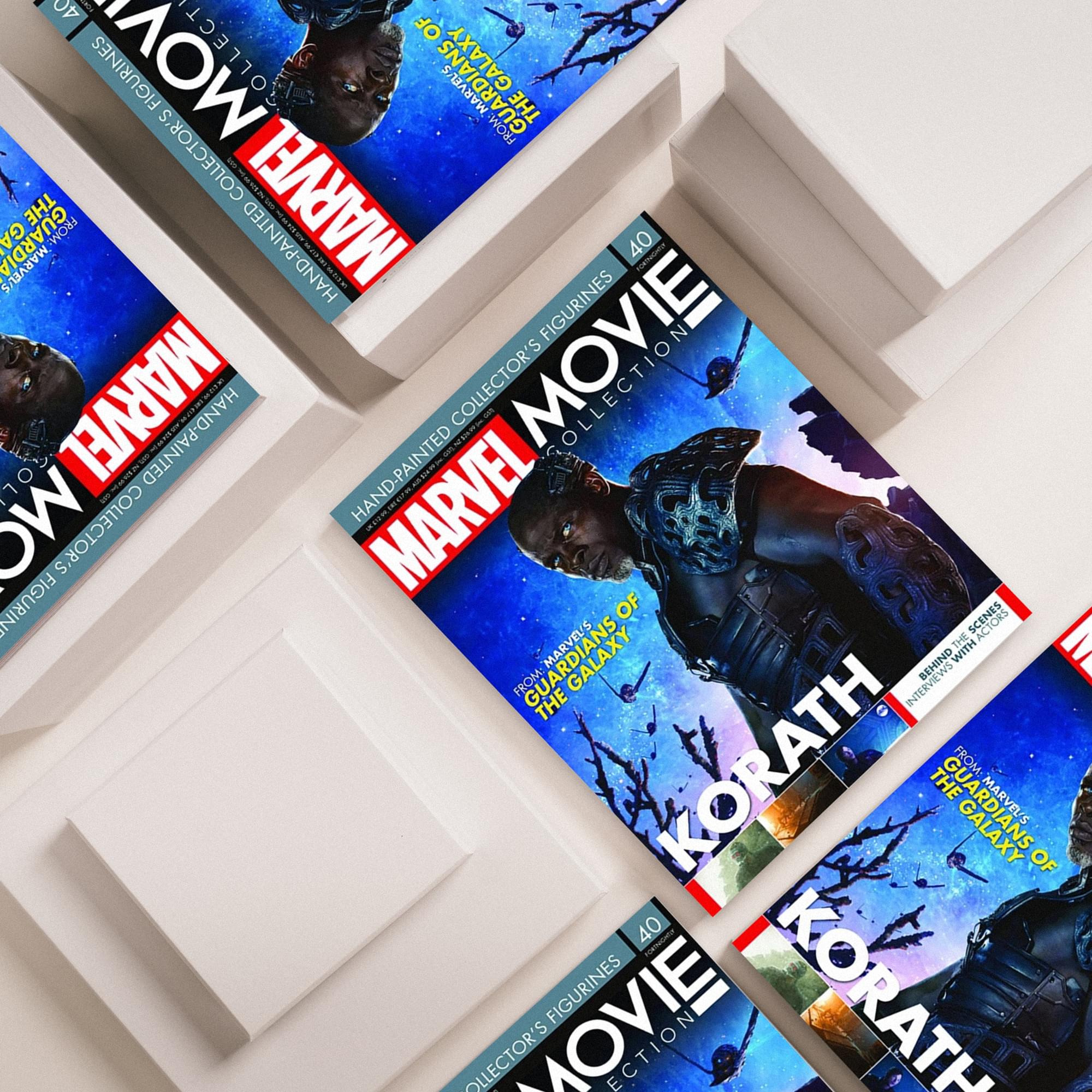 Eaglemoss Marvel Movie Collection Magazine Issue #40 Korath
