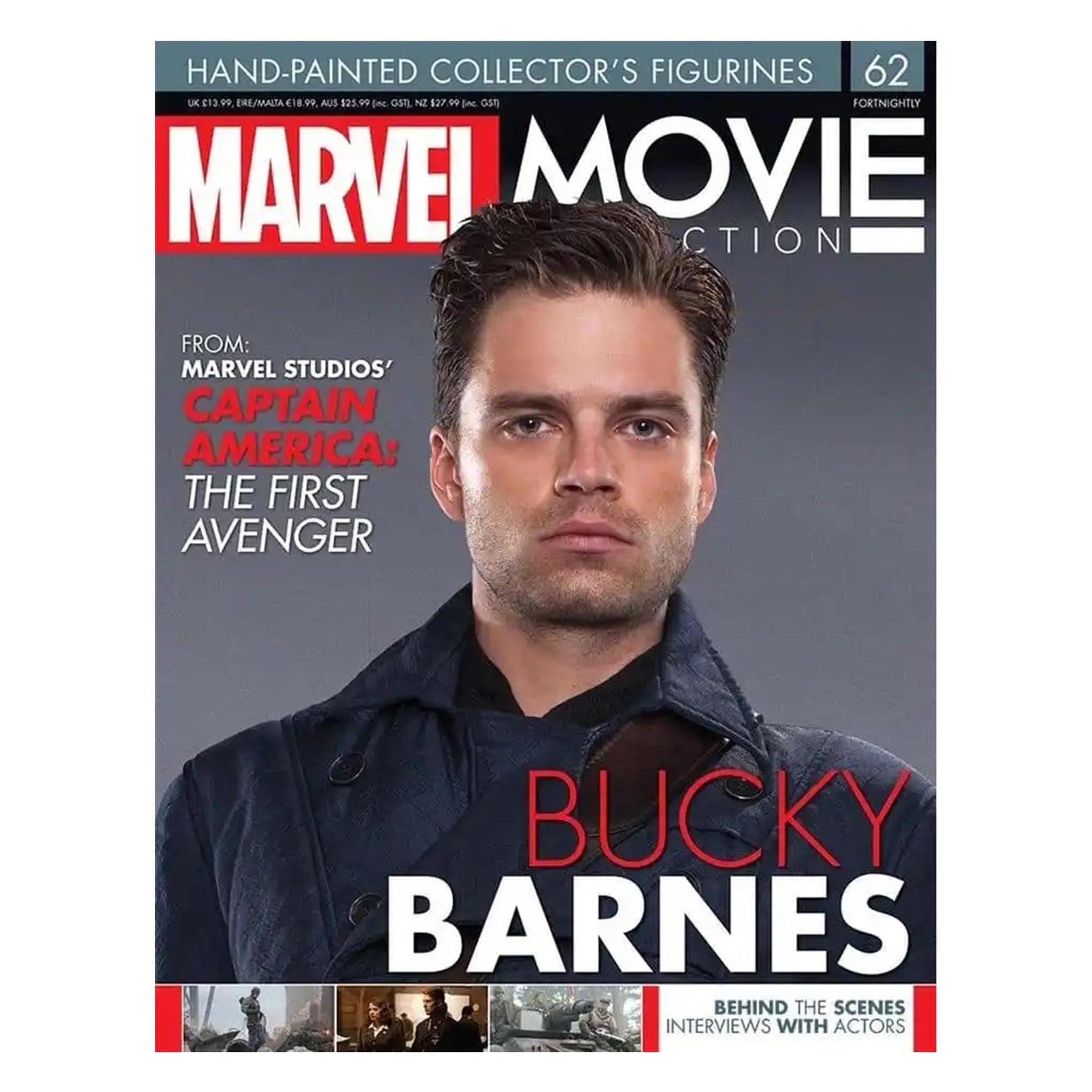 Marvel Movie Collection Magazine Issue #62 Bucky