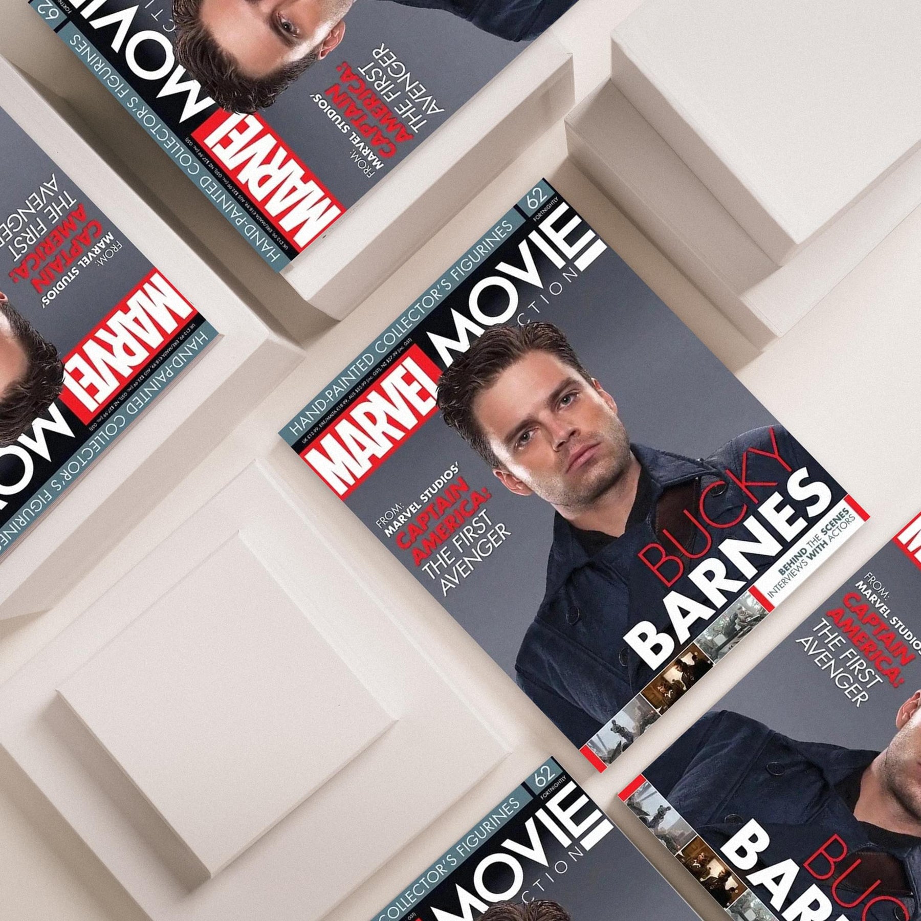 Marvel Movie Collection Magazine Issue #62 Bucky