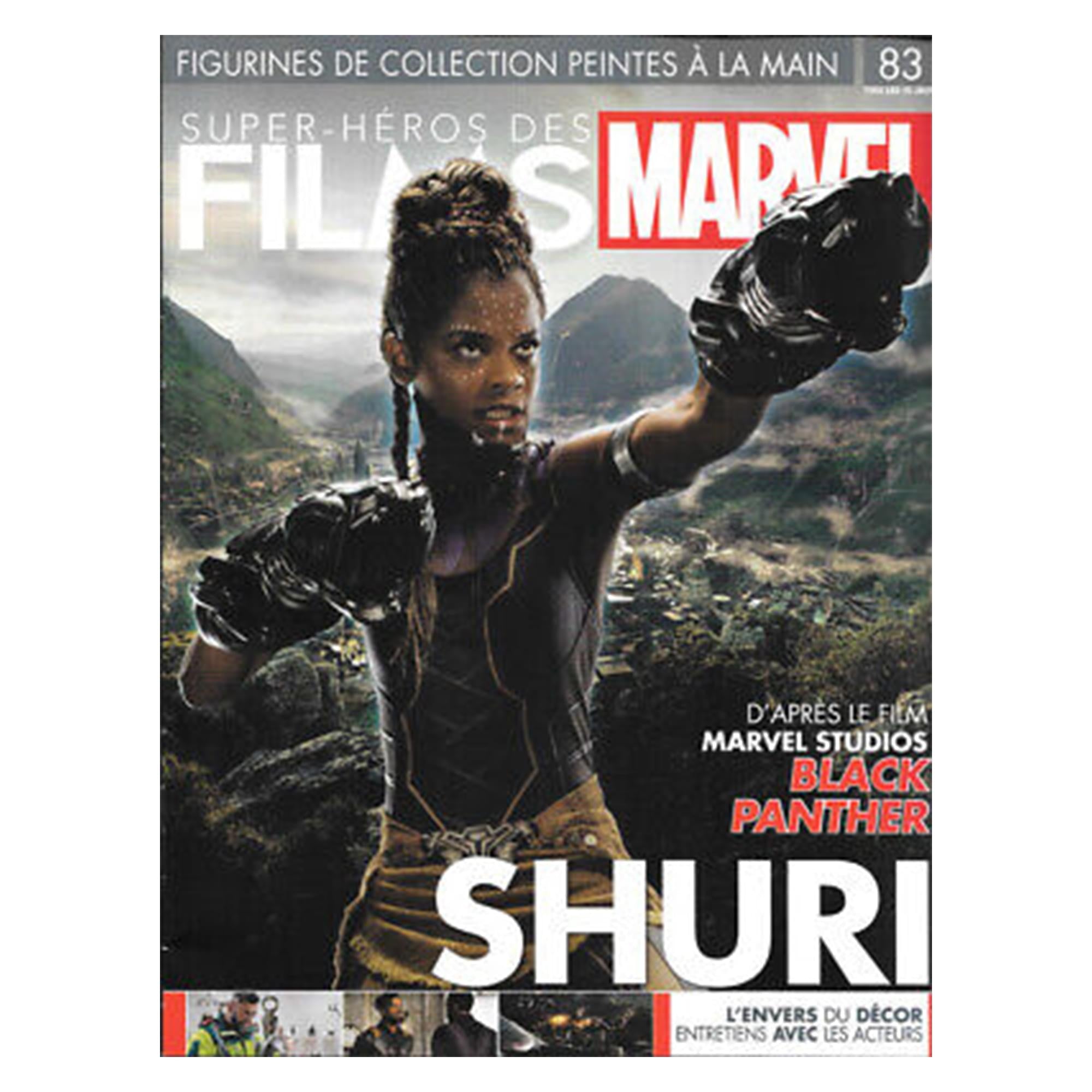 Eaglemoss Marvel Movie Collection Magazine Issue #83 Shuri