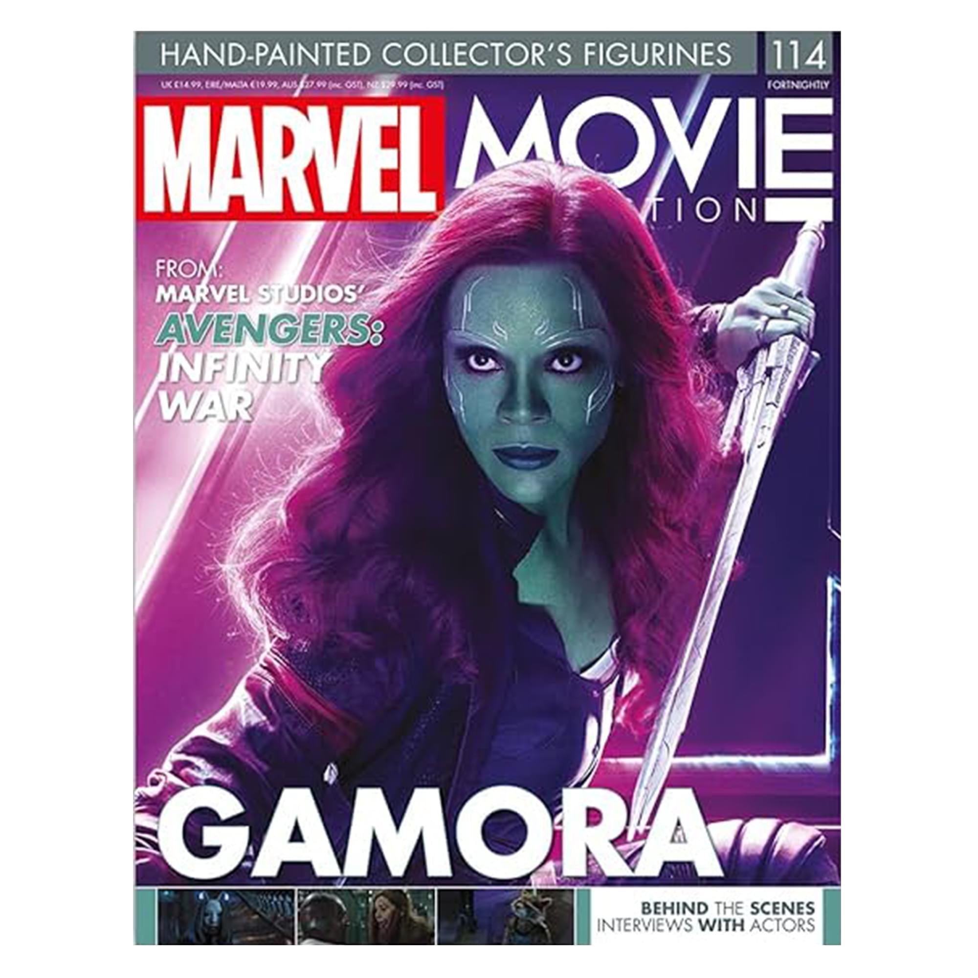 Eaglemoss Marvel Movie Collection Magazine Issue #114 Gamora