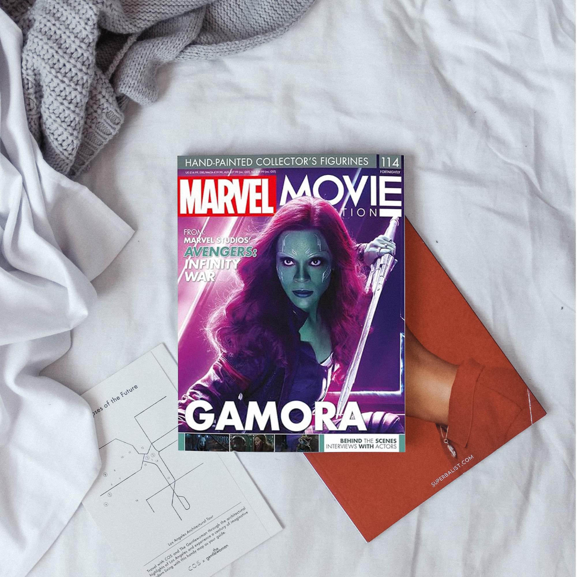 Eaglemoss Marvel Movie Collection Magazine Issue #114 Gamora