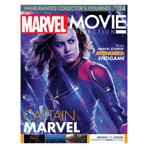 Eaglemoss Marvel Movie Collection Magazine Issue #124 Endgame Captain Marvel New