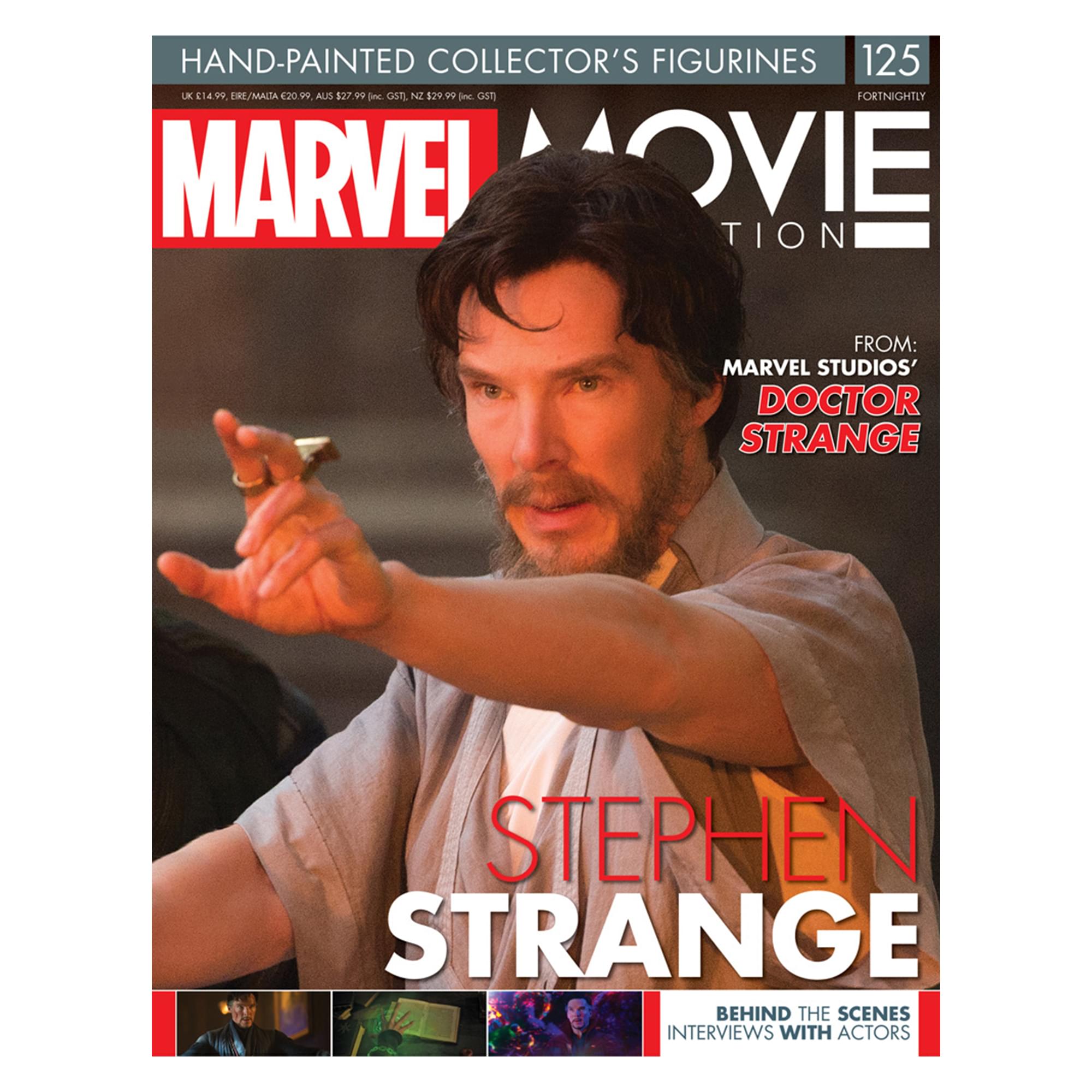 Eaglemoss Marvel Movie Collection Magazine Issue #125 Stephen Strange
