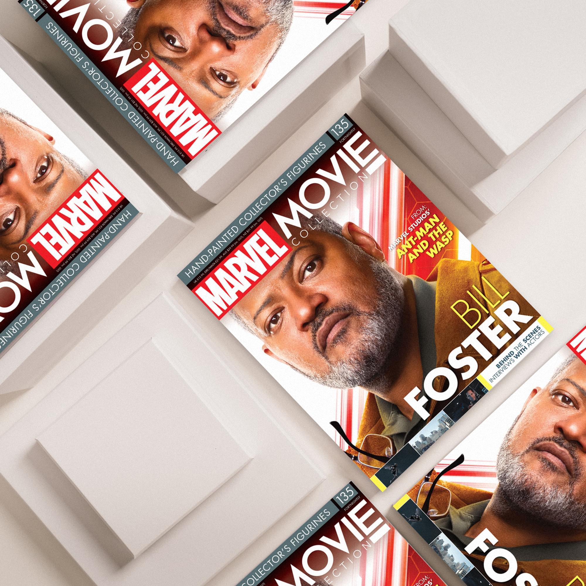 Eaglemoss Marvel Movie Collection Magazine Issue #135 Bill Foster