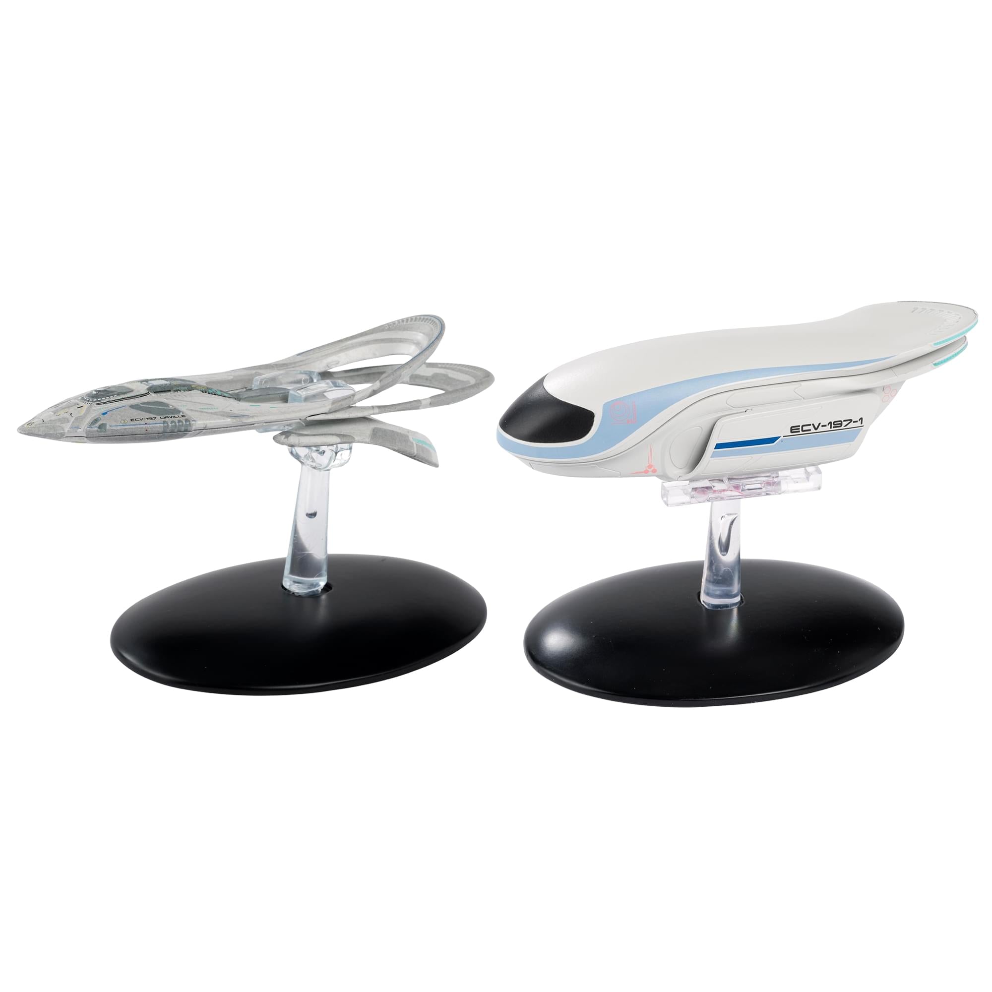 Eaglemoss The Orville 5 Inch Ship Replica Set of 2 Brand New Original Packaging