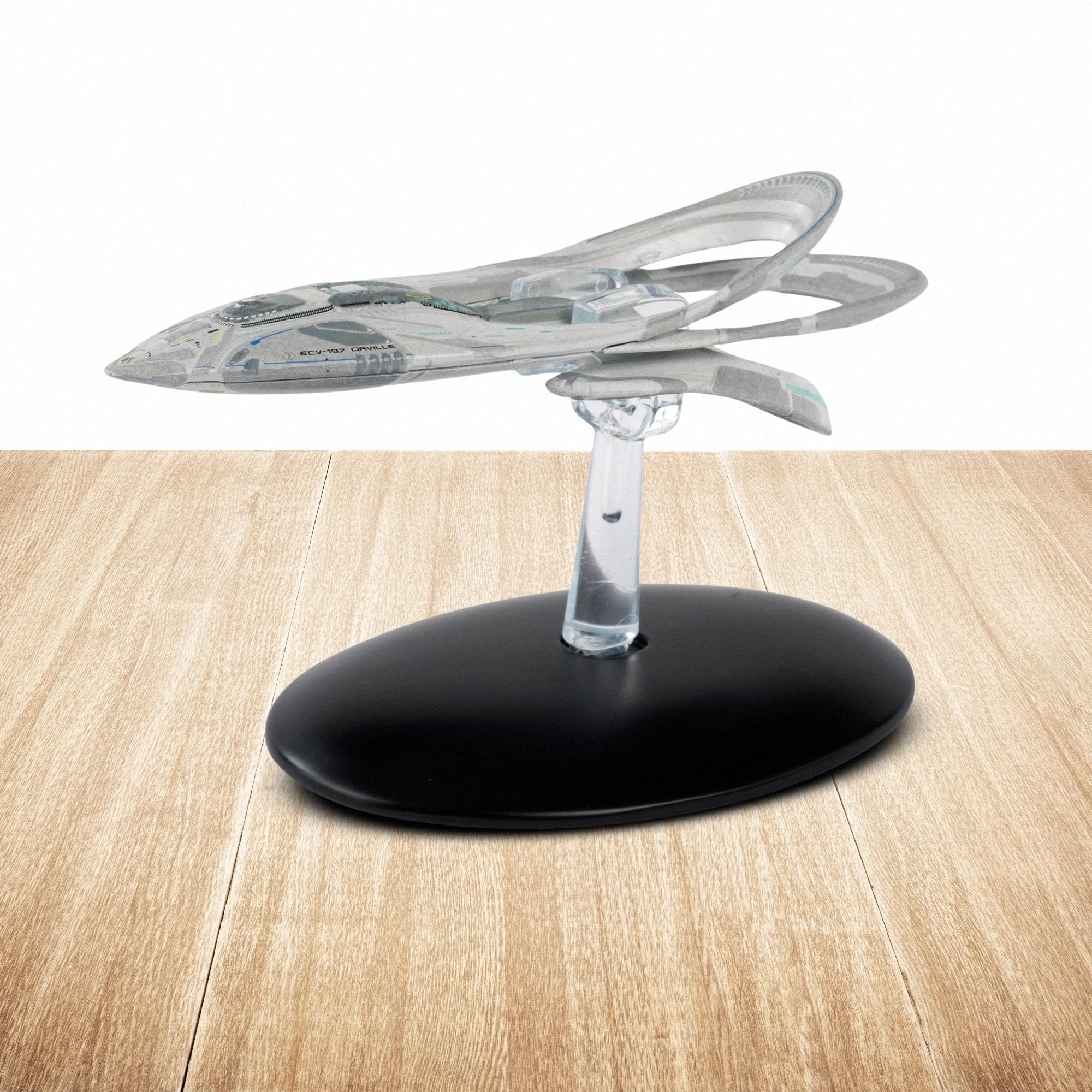 Eaglemoss The Orville 5 Inch Ship Replica Set of 2 Brand New Original Packaging