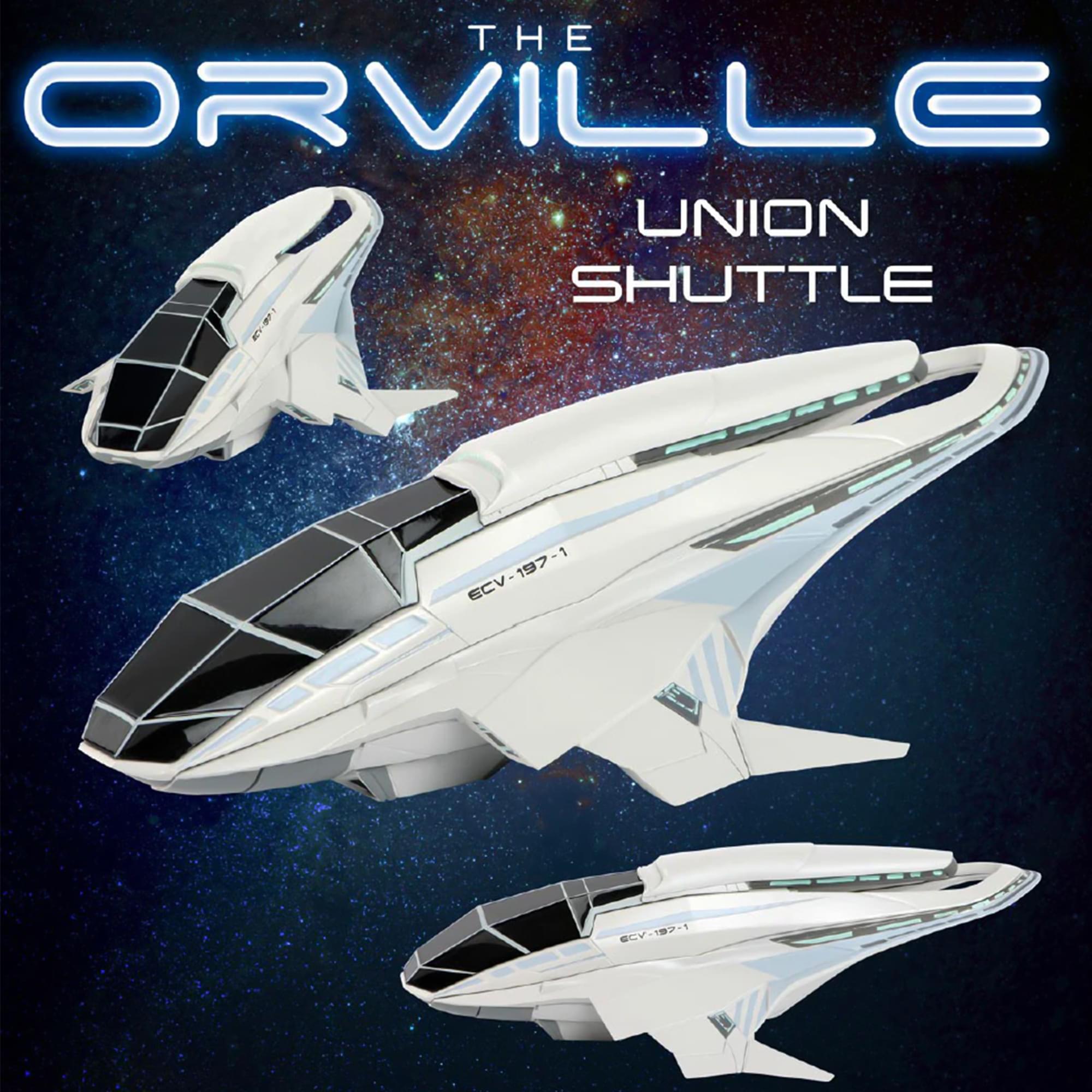 Eaglemoss The Orville Ship Replica | Union Shuttle Season 3 ECV-197-1