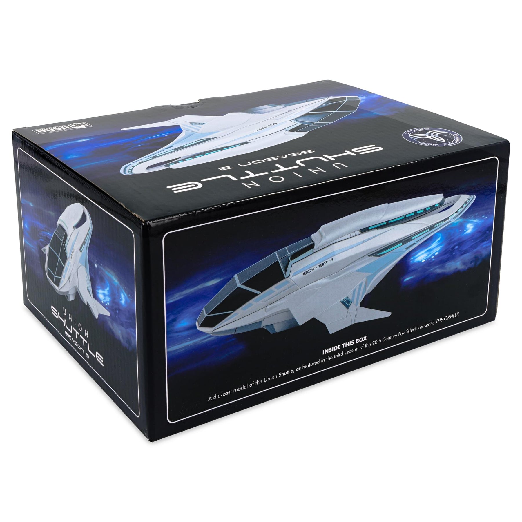 Eaglemoss The Orville Ship Replica | Union Shuttle ECV-197-1 Season 3 Version