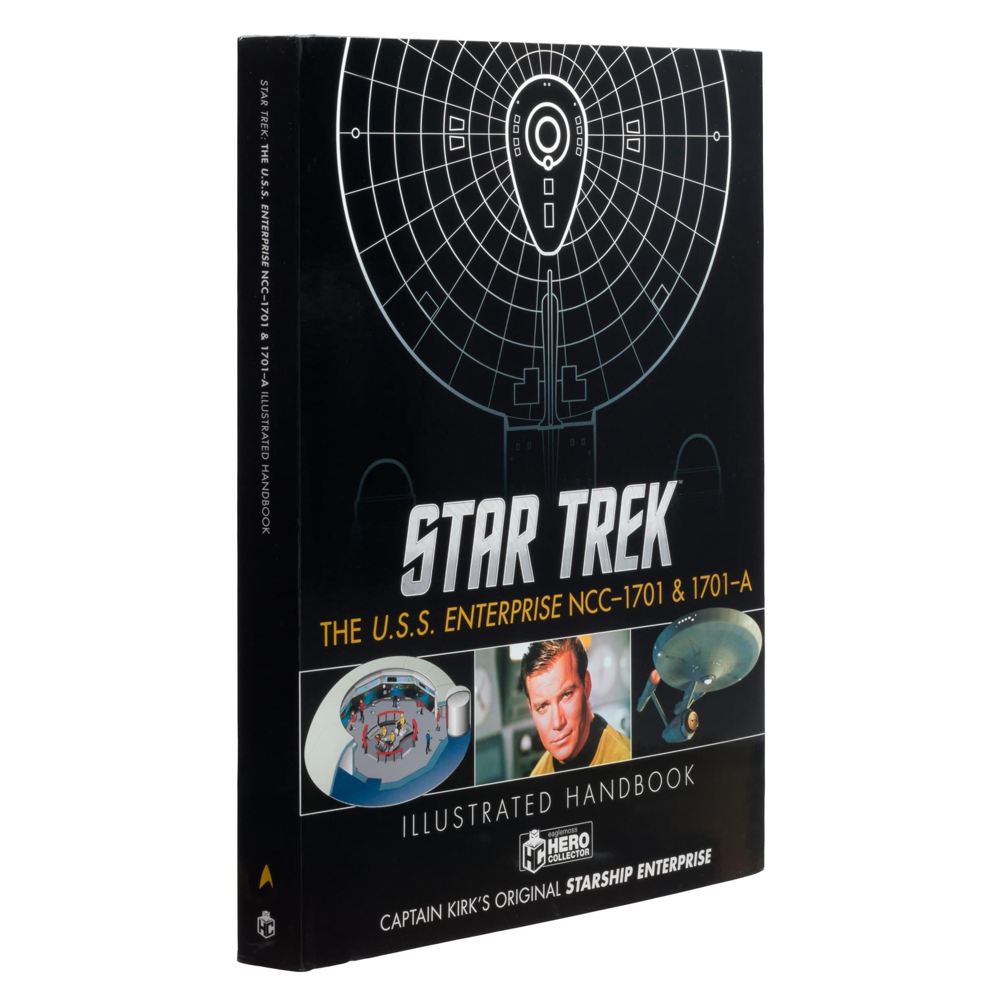 Eaglemoss Star Trek Illustrated Handbook U.S.S. Enterprise NCC-1701 and 1701 A