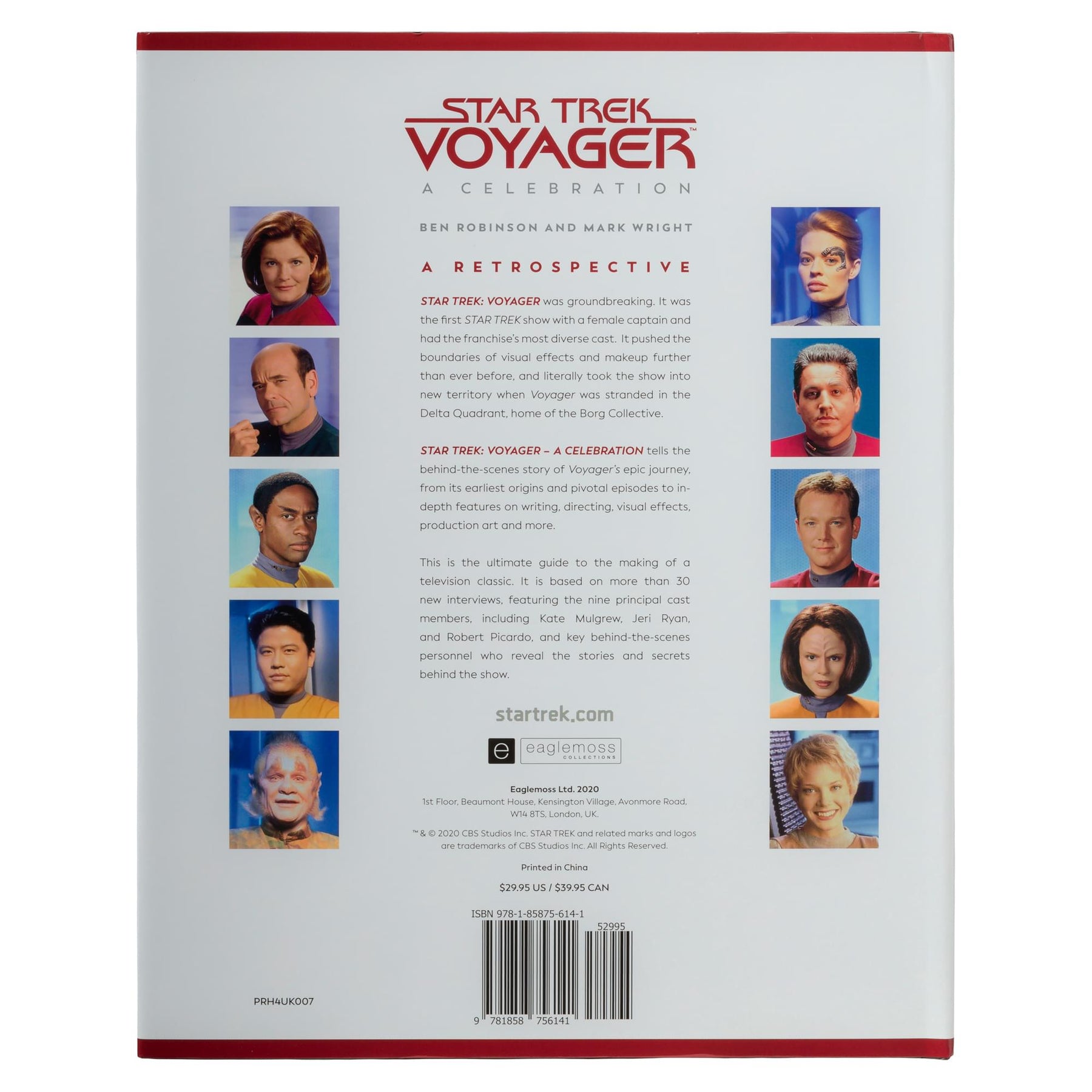 Star Trek Voyager A Celebration Book | 25th Anniversary Edition