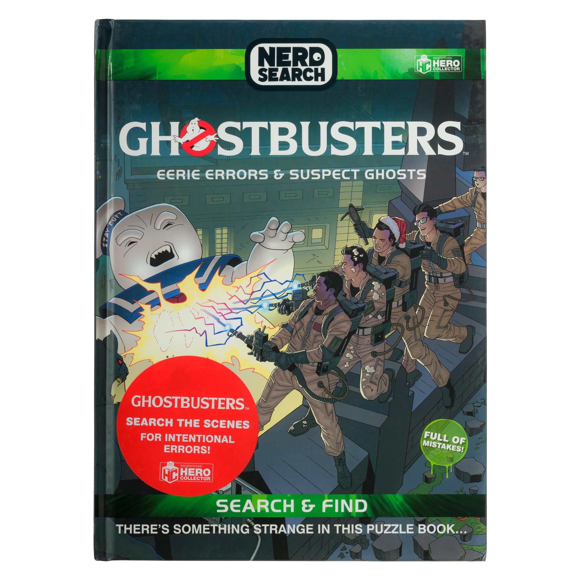 Eaglemoss Ghostbusters Eerie Errors and Suspect Ghosts Nerd Search Book