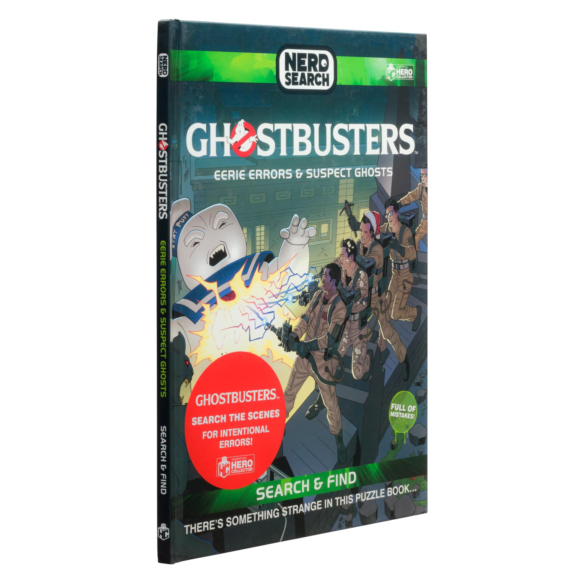 Eaglemoss Ghostbusters Eerie Errors and Suspect Ghosts Nerd Search Book