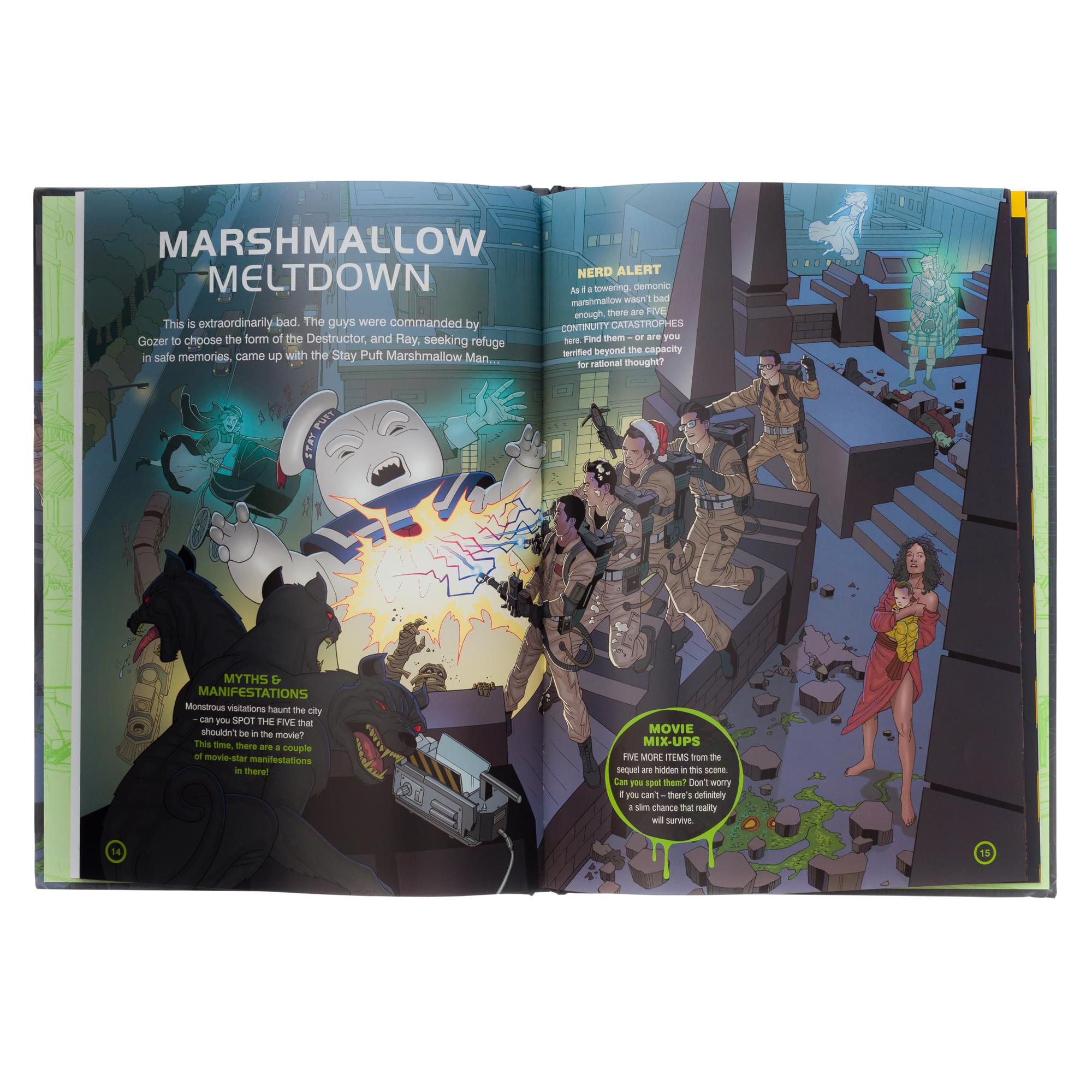 Eaglemoss Ghostbusters Eerie Errors and Suspect Ghosts Nerd Search Book