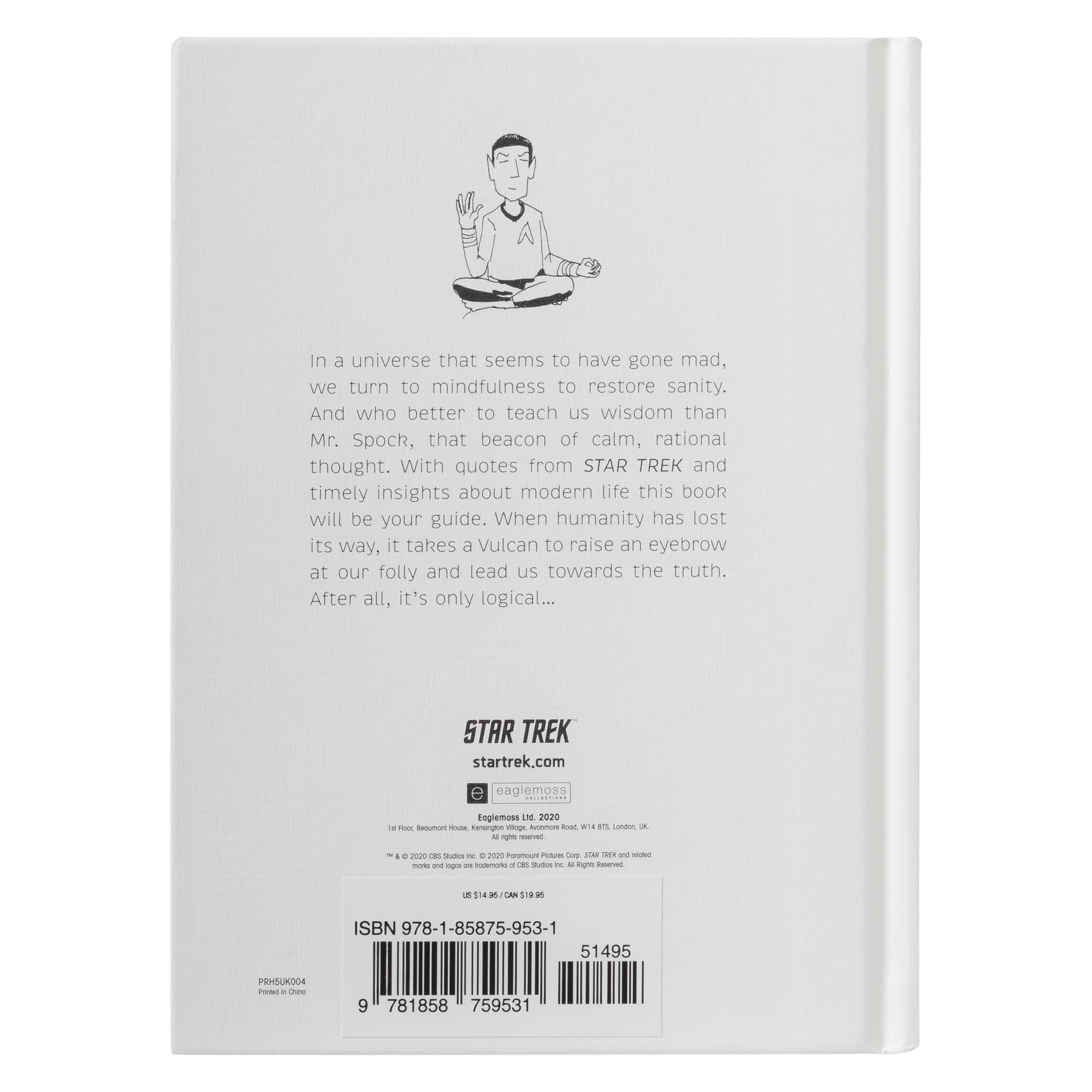 Eaglemoss Mr Spock?S Little Book Of Mindfulness