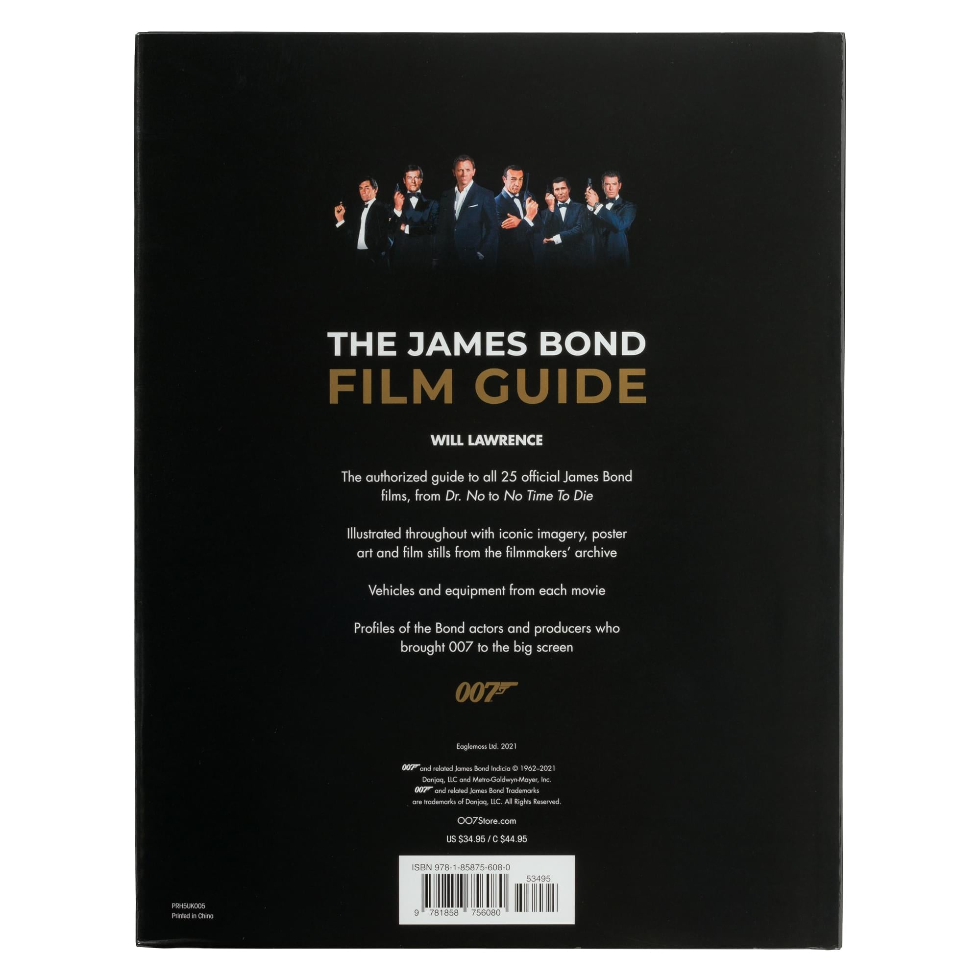 Eaglemoss James Bond Film Guide Book The Official Guide to All 25 007 Films