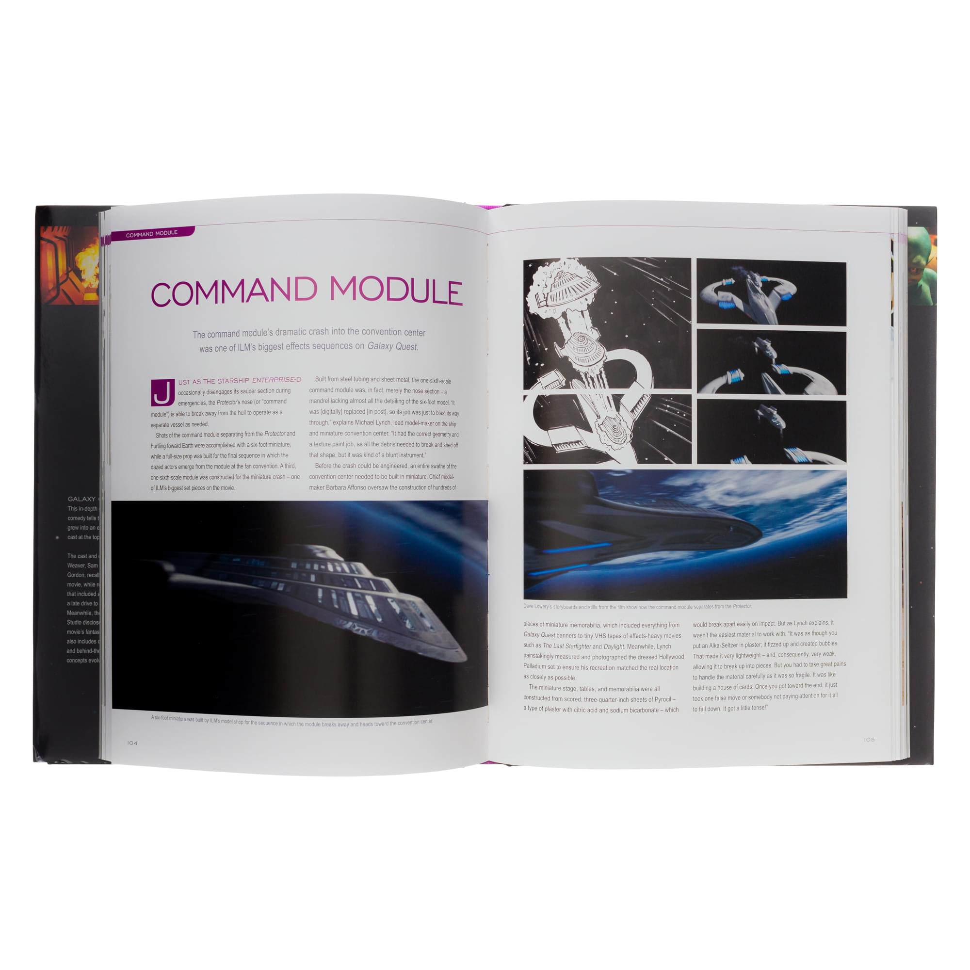 Eaglemoss Galaxy Quest The Inside Story Book