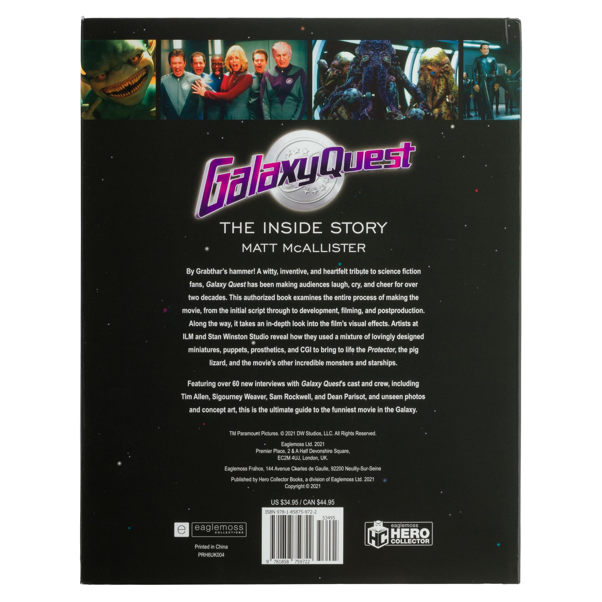Eaglemoss Galaxy Quest The Inside Story Book