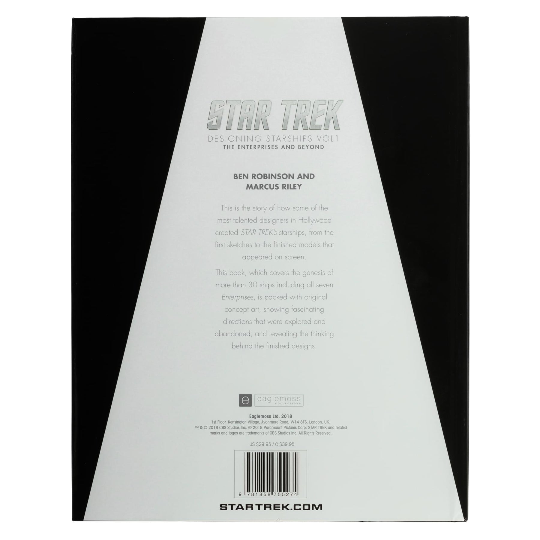 Eaglemoss Star Trek Designing Starships Book | The Enterprises And Beyond New