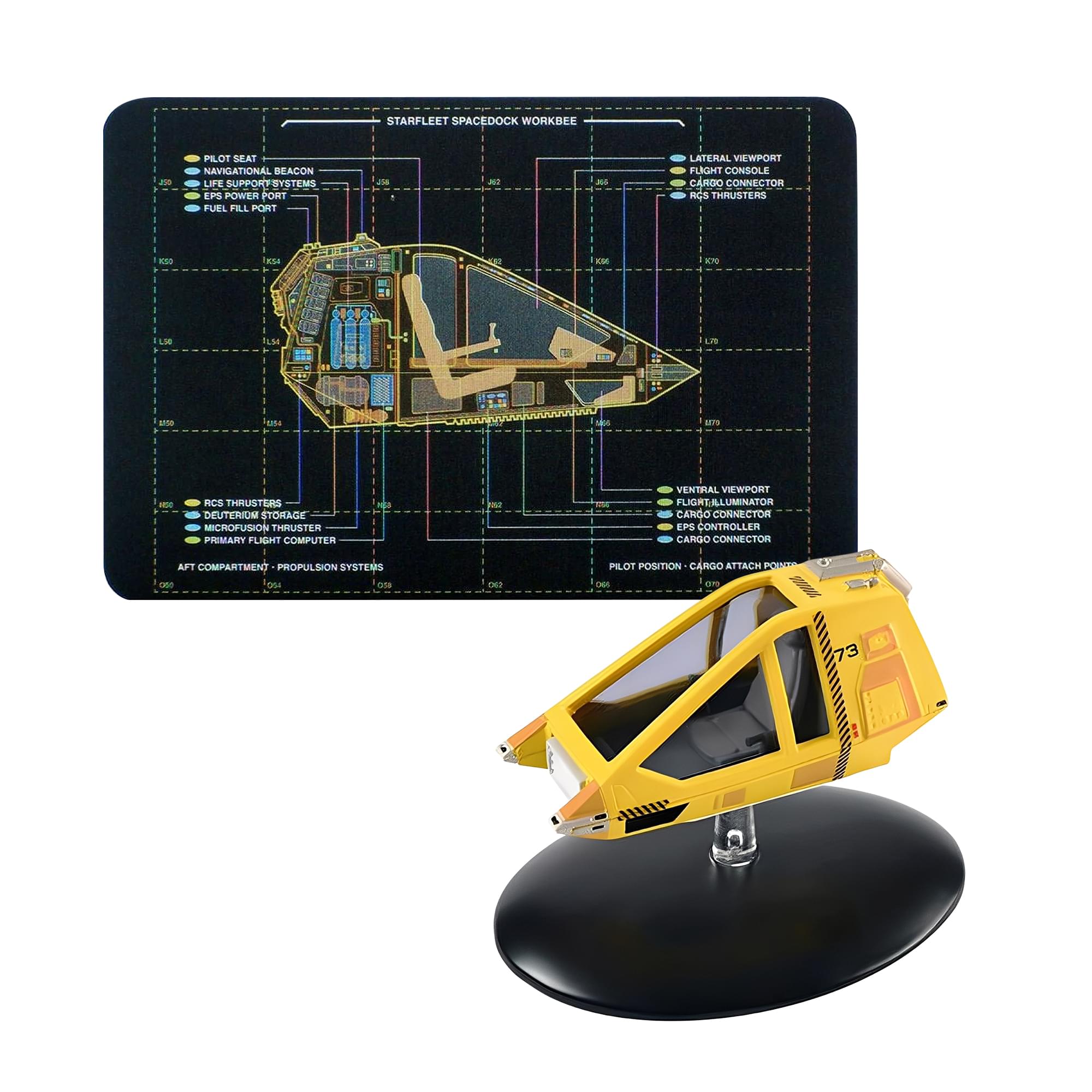 Eaglemoss Star Trek StarShip Replica | Shuttle 12: Spacedock Workbee