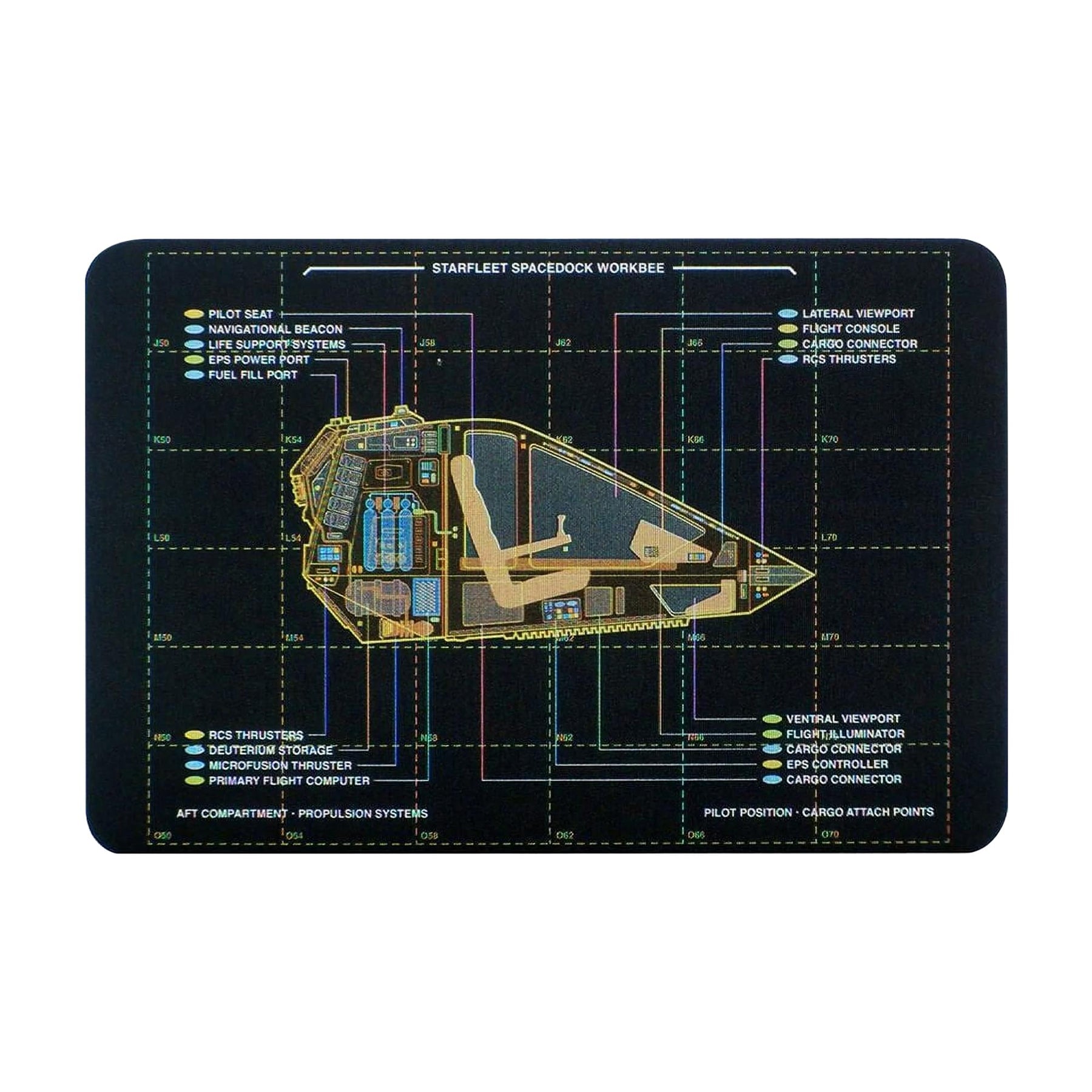 Eaglemoss Star Trek StarShip Replica | Shuttle 12: Spacedock Workbee