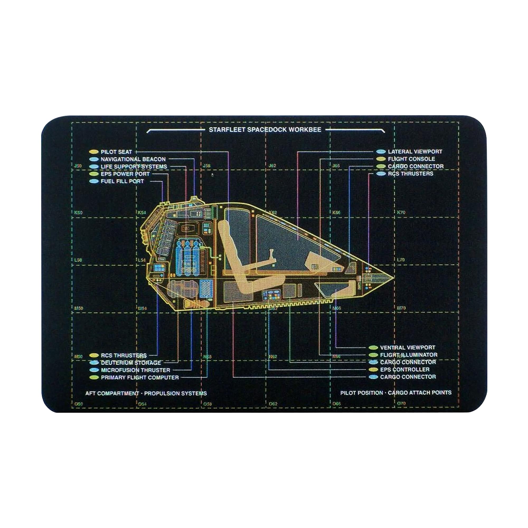 Eaglemoss Star Trek StarShip Replica | Shuttle 12: Spacedock Workbee