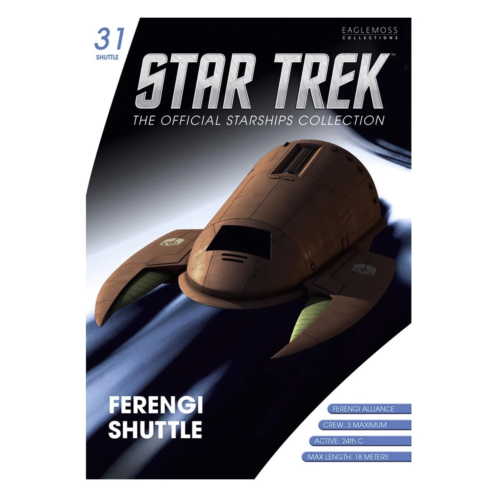 Eaglemoss Star Trek Starship Replica Box Set Of 4 | Shuttle Set 8