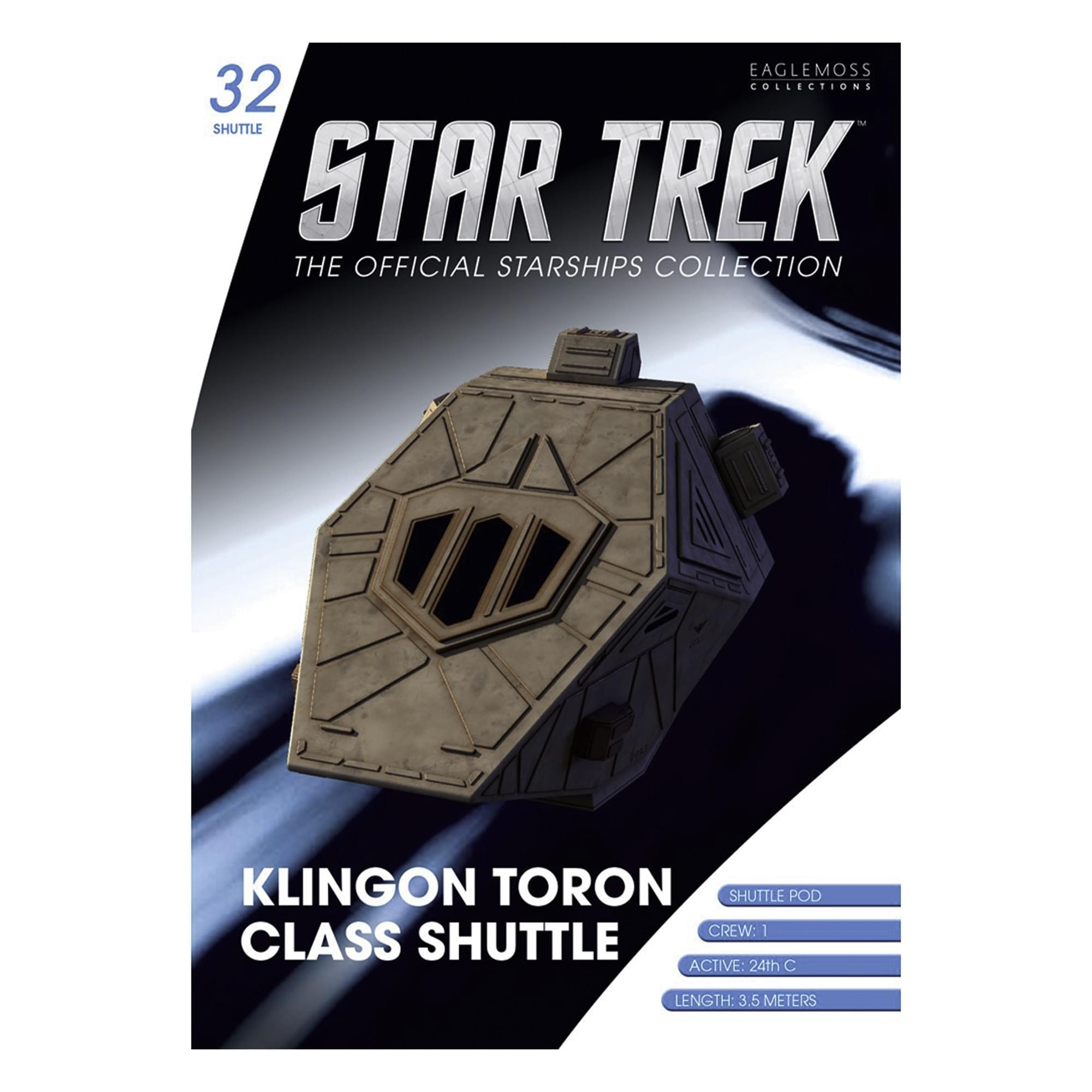 Eaglemoss Star Trek Starship Replica Box Set Of 4 | Shuttle Set 8