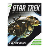 Eaglemoss Star Trek Starships Malon Freighter Magazine Brand New