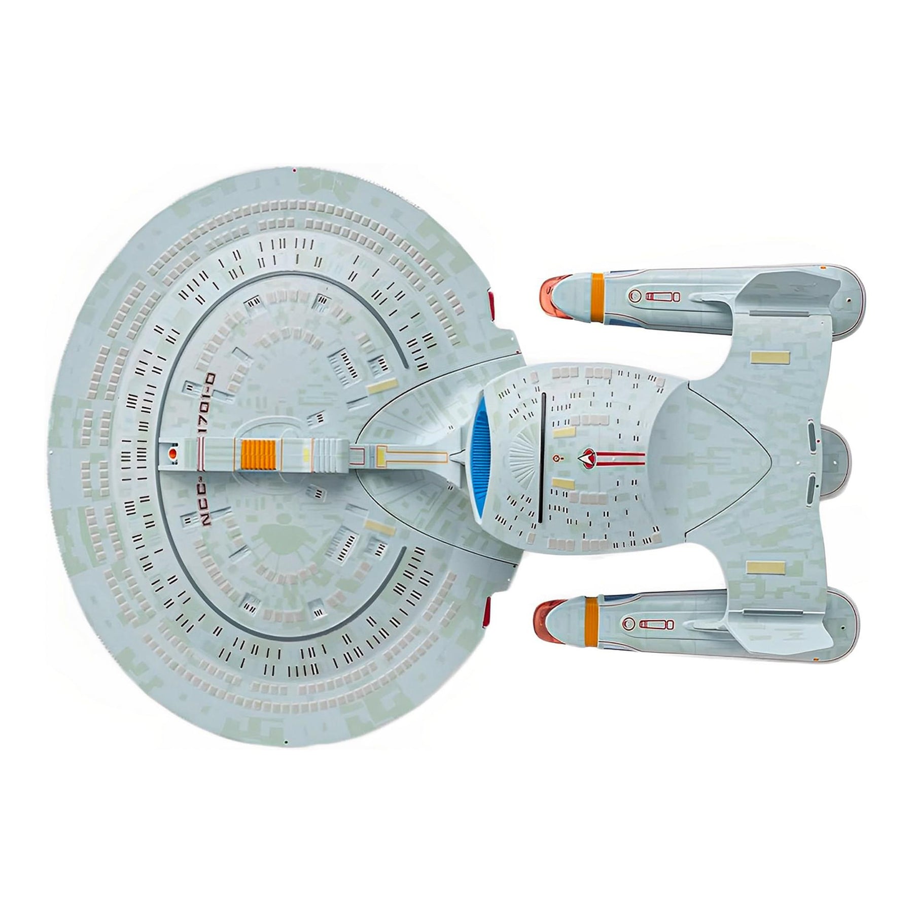 Eaglemoss Star Trek Ship Replica | U.S.S. Enterprise NCC 1701 D Dreadnought
