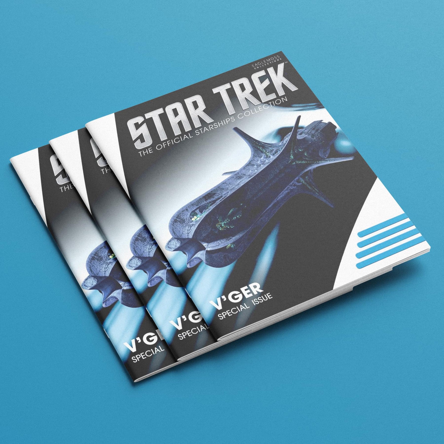 Eaglemoss Star Trek Starships V'ger Magazine Brand New